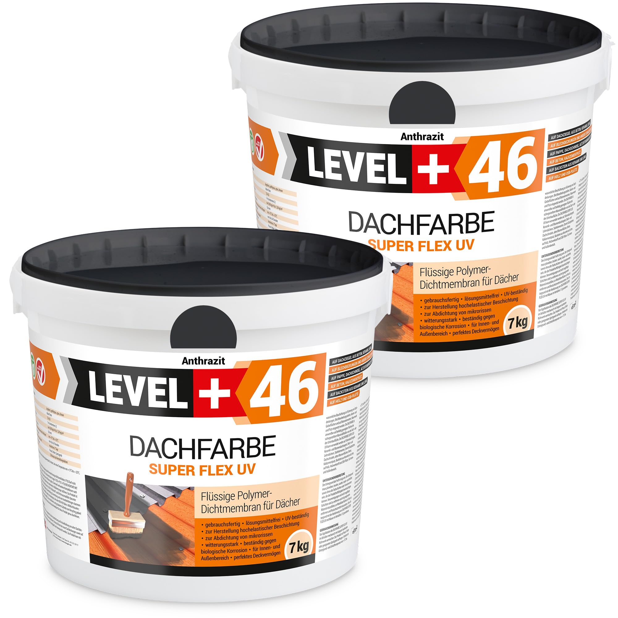 Dachfarbe 14 kg Sockelfarbe Dachlack