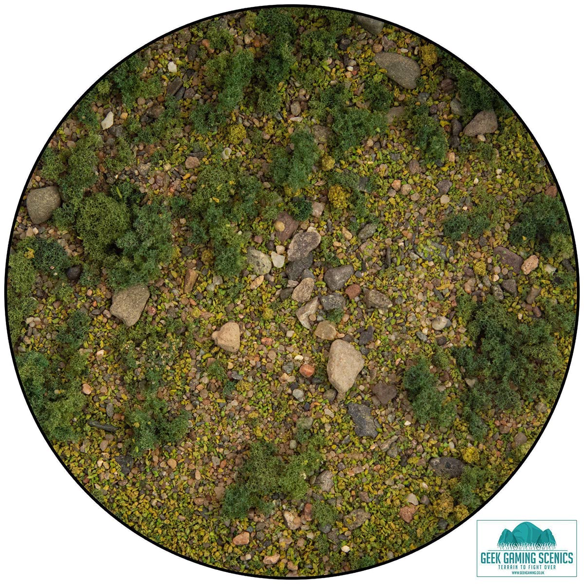 Geek Gaming ScenicsBase Ready Hobby Basing Materials - Wargames Ground Scenery (Scrublands)
