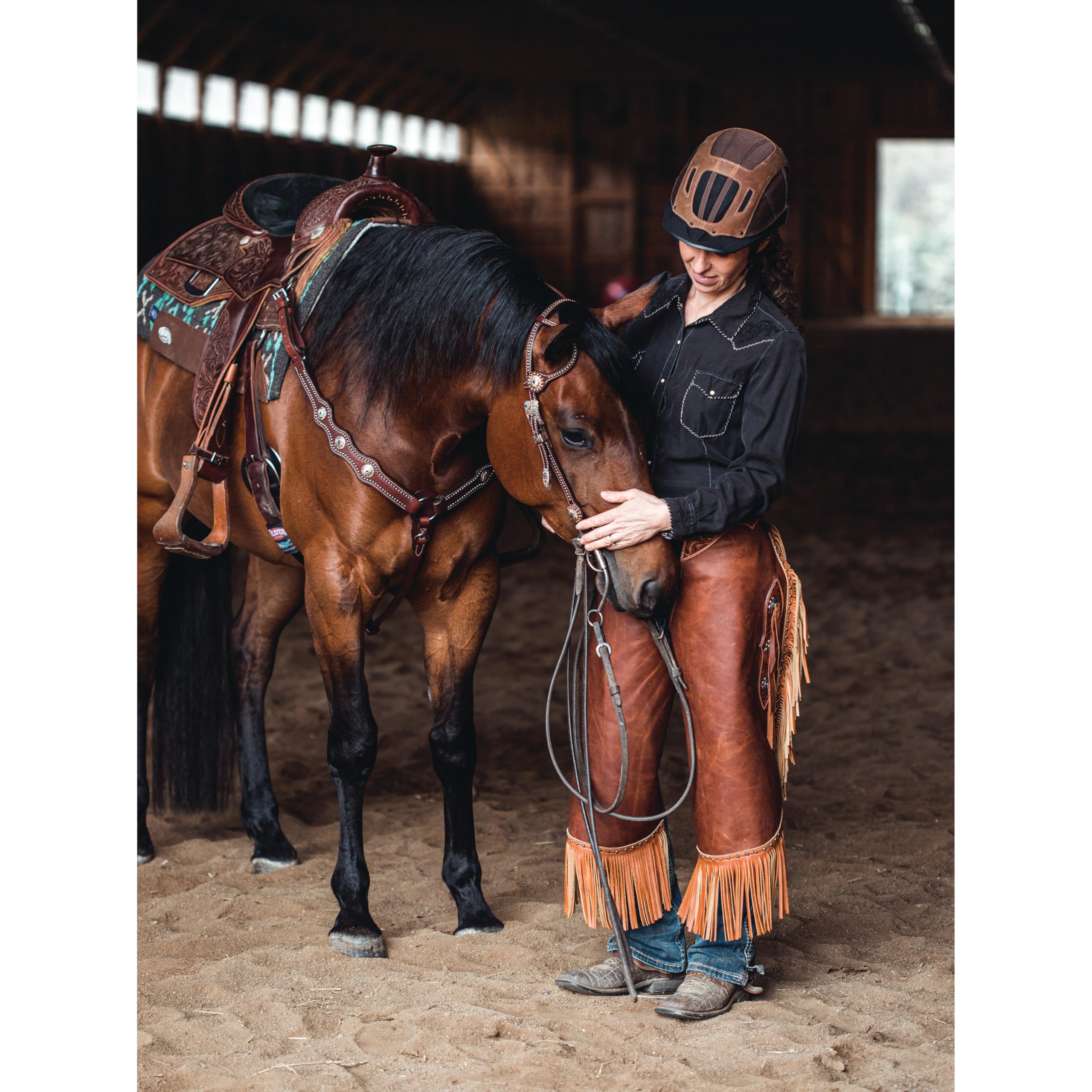 Briglia Showtime Stacy Westfall Con Cristalli Swarovski - Elegante E Sottile Per Cavalli - Foto 5