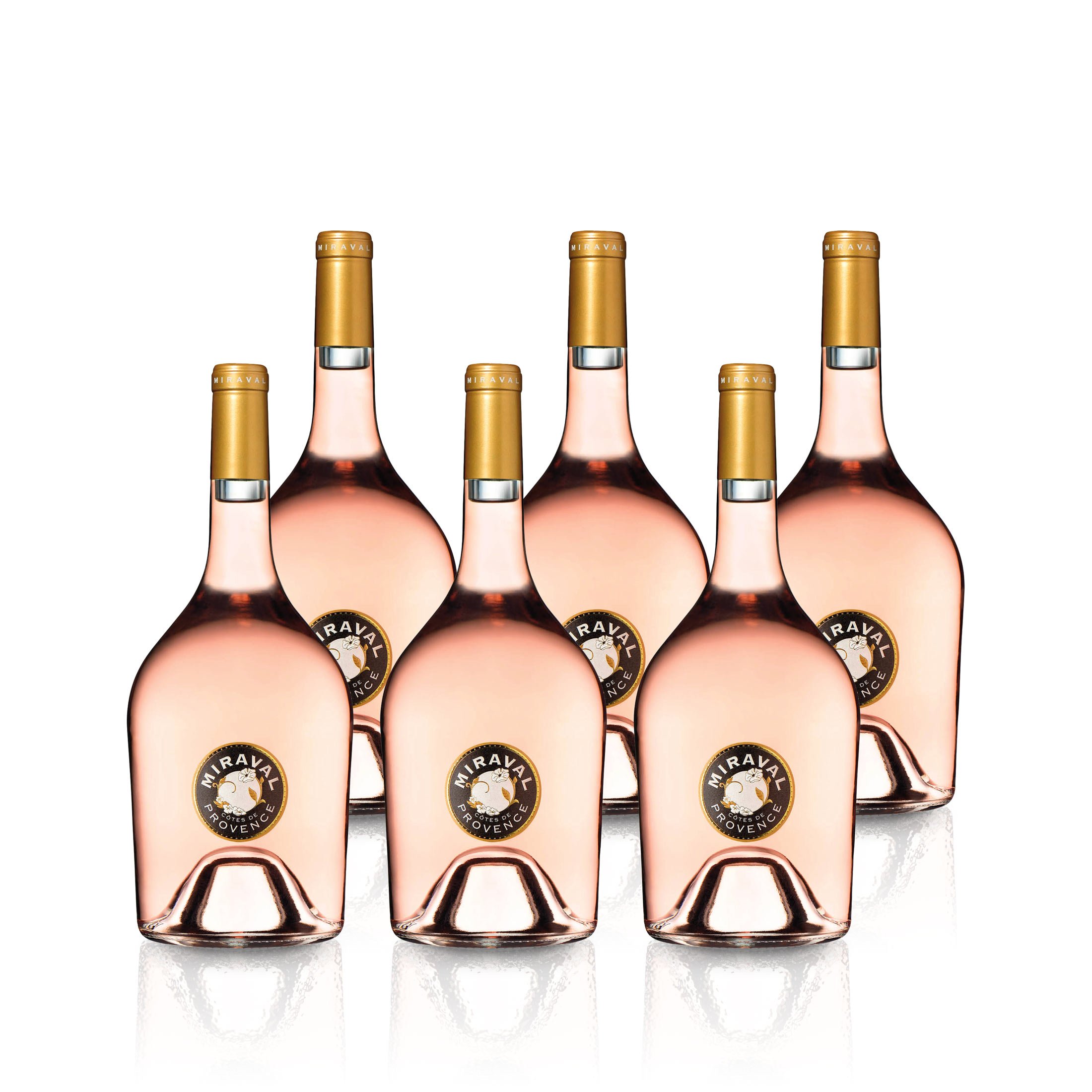 Jolie-Pitt & Perrin Miraval Rosé Cotes de Provence AOC 2020 (6 x 0.75 l)