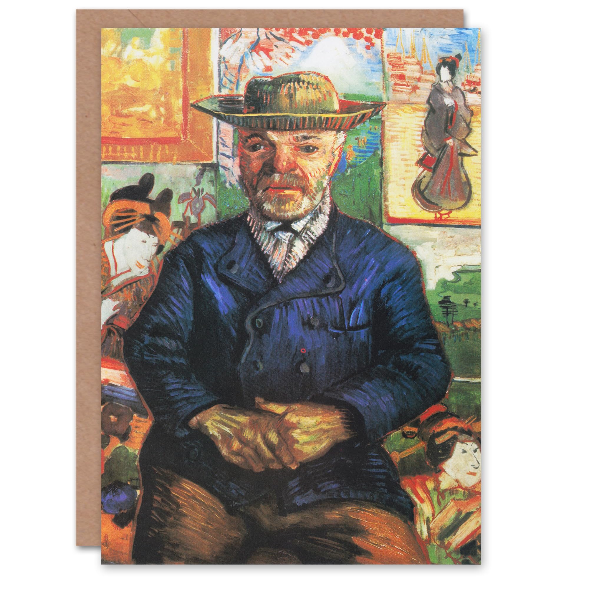 Artery8 Vincent van Gogh Art Card Portrait of Pere Tanguy