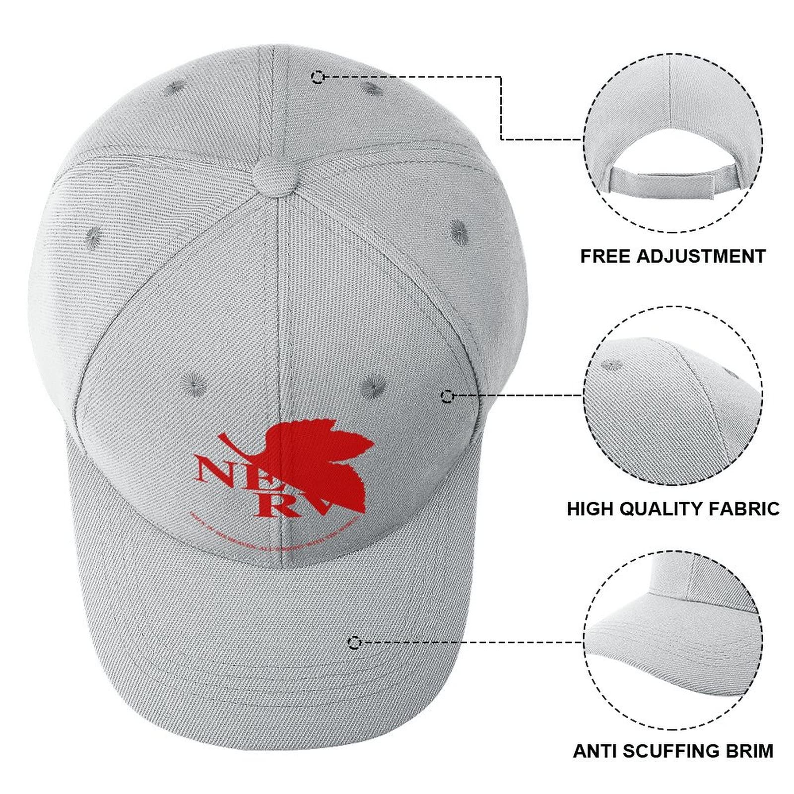 Amazon.co.jp: キャップ 新世紀エヴァンゲリオン ネルフ ベース