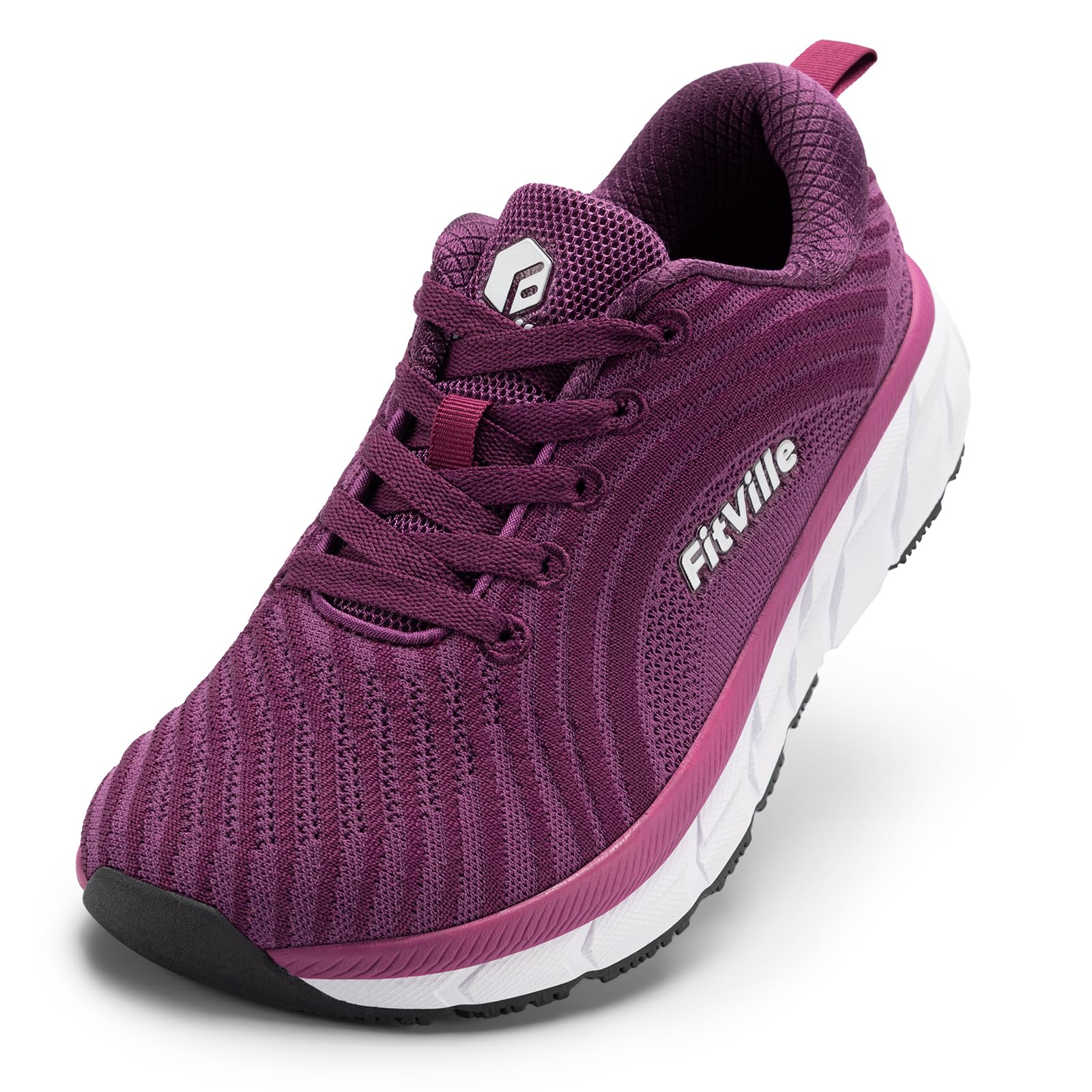 FitVille Scarpe Running Donna Pianta Larga Ginnastica Sneaker Leggere Wide Fit Traspiranti Passeggio