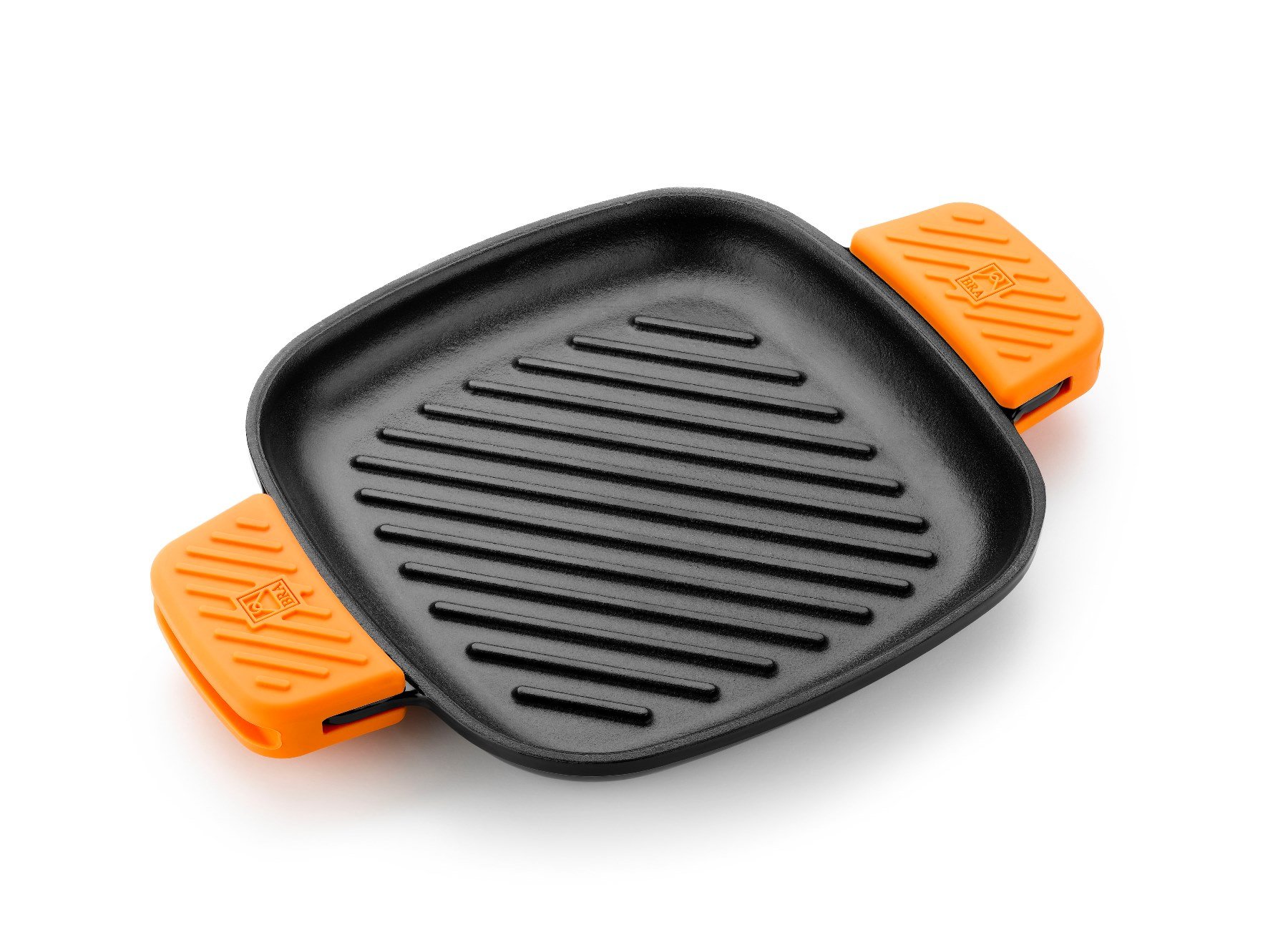 BRA Efficient Iron | Parrilla Cuadrada Con Rayas, 24 cm