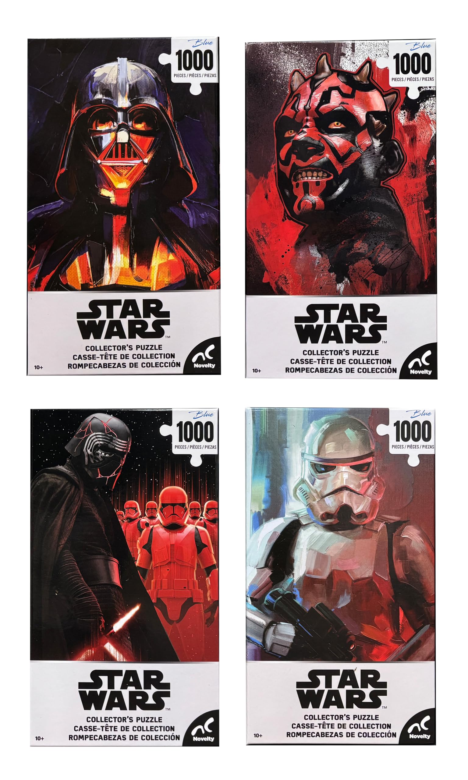 スターウォーズジグソーパズル４種セット 楽天市場】ジグソーパズル 500ピースが1つ 300ピースが3つ 4種入り