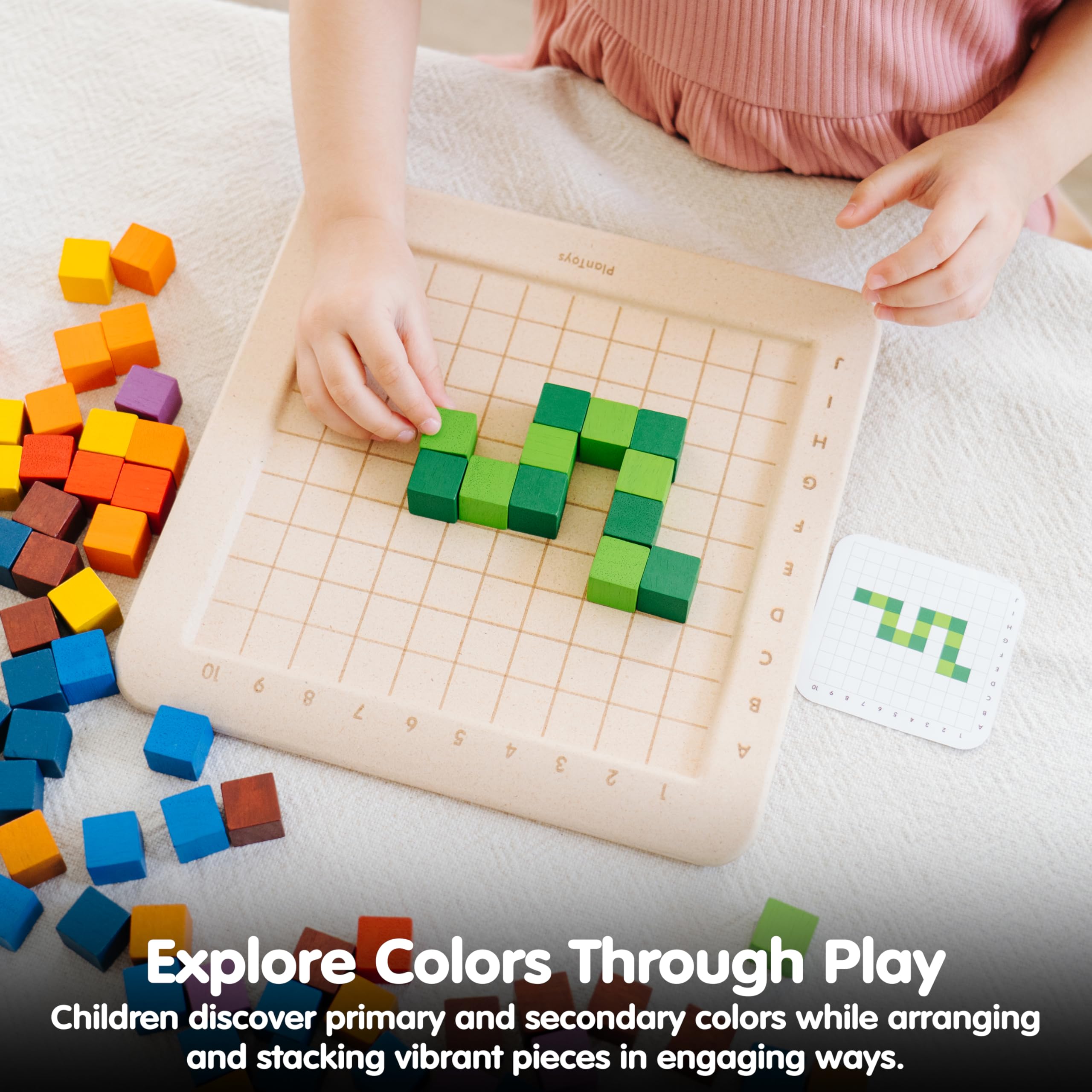 PlanToys 100 cubos de conteo - Unidad Plus (5468)