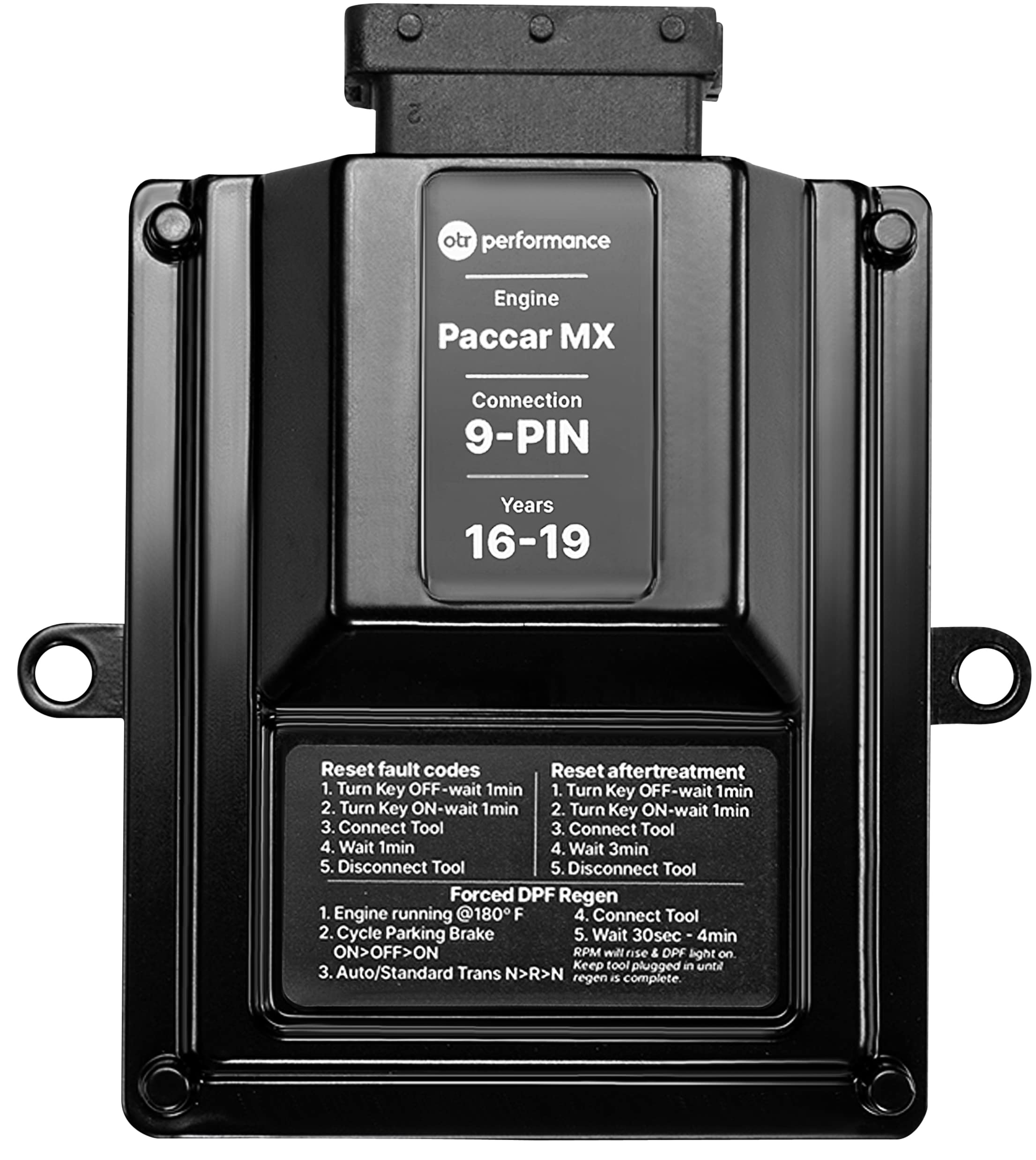 OTR Reset Tool | Paccar MX 2016-2019 | Forced DPF Regen | Reset Aftertreatment System | Clear Active/Inactive Codes