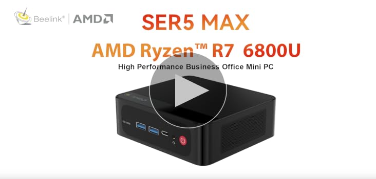 Amazon.com: Beelink SER5 Max Mini PC 6800U AMD Ryzen R7 (Up to 4.7