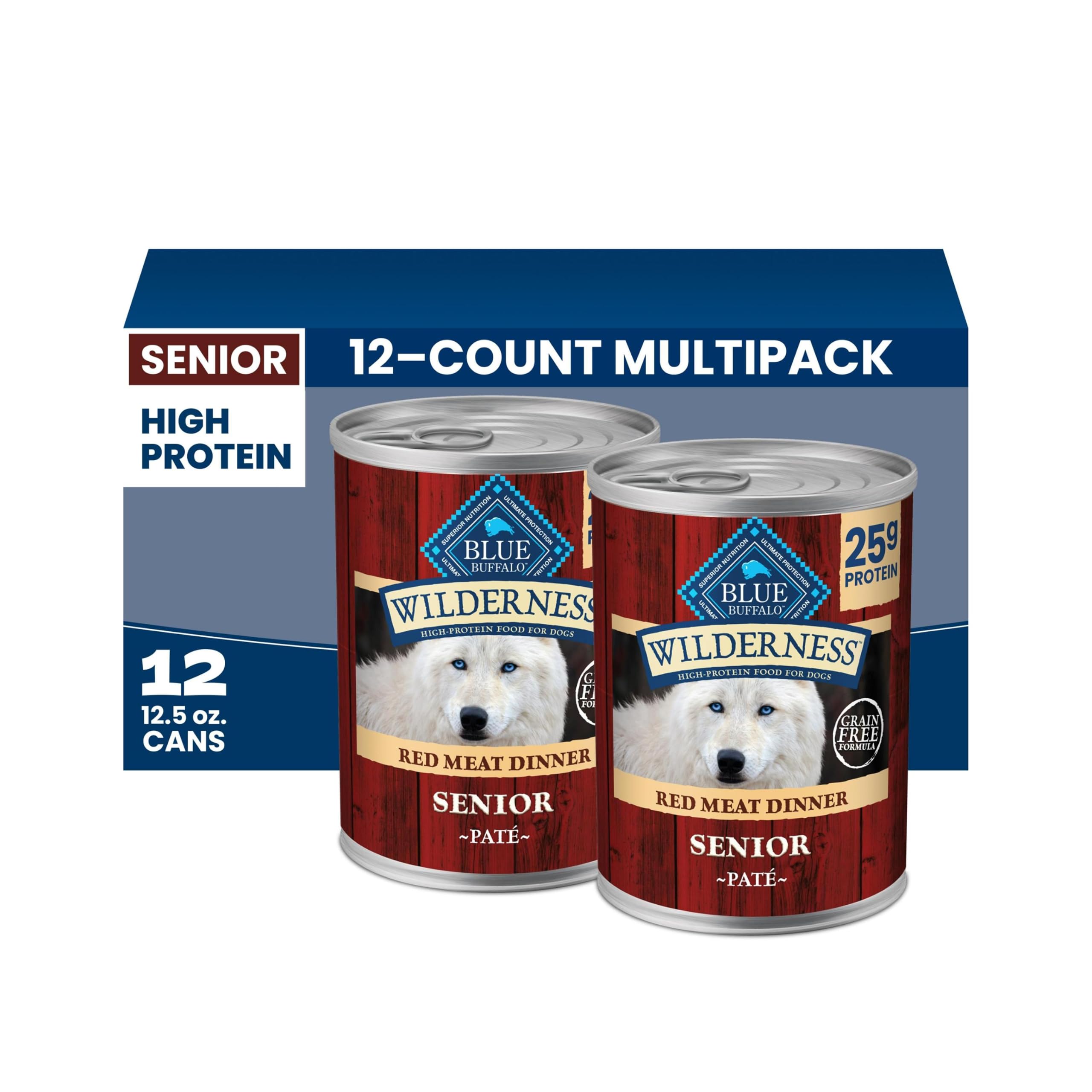 Blue Buffalo Wilderness Senior Wet Dog Food