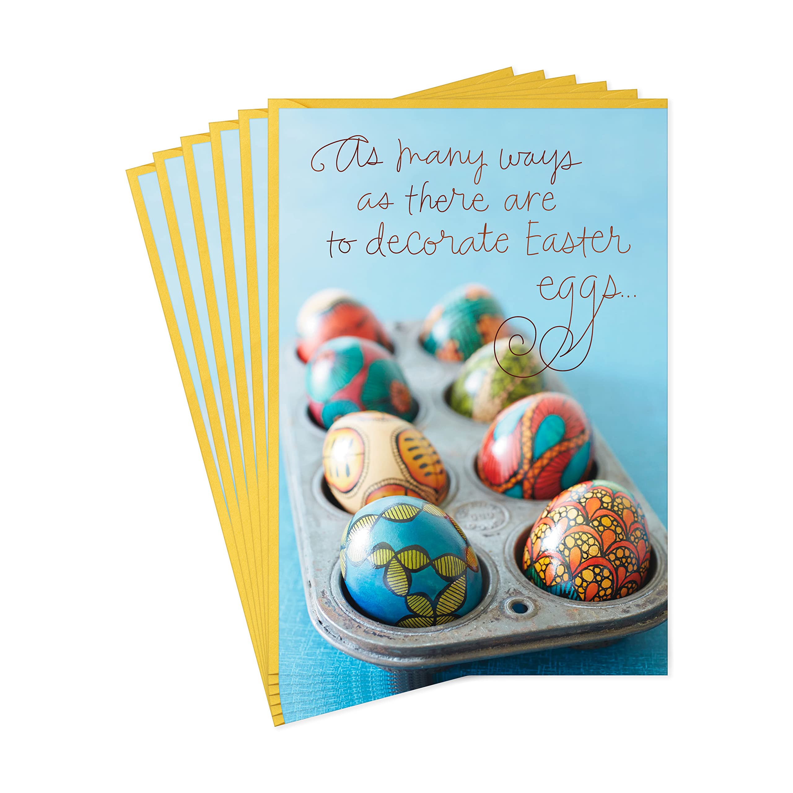 Hallmark Pack of Easter Cards, Sweet Blessings (6 Cards with Envelopes)