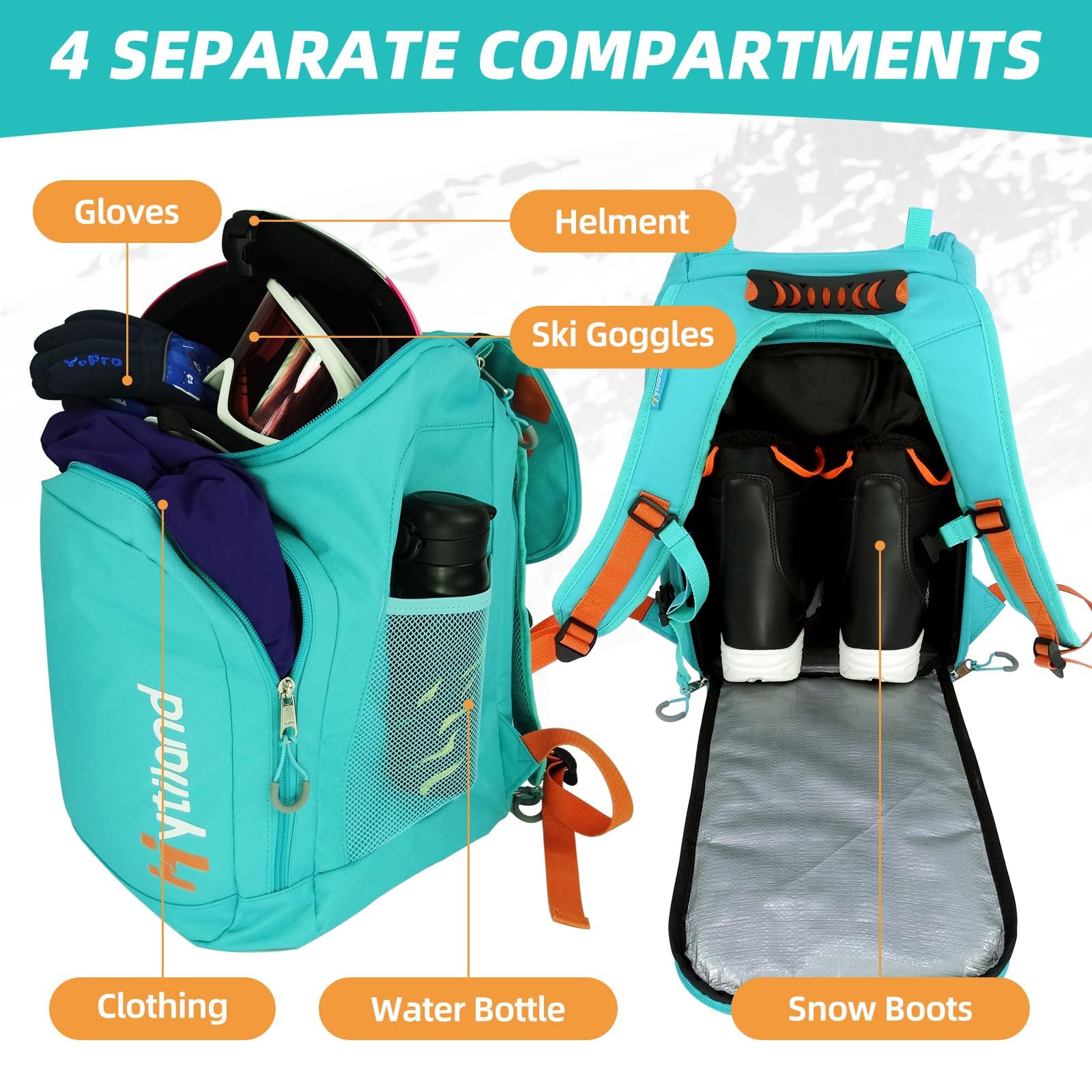 Ski Boot Bags Best Travel Ski Bag Ski Packs Best Ski Boot Bags