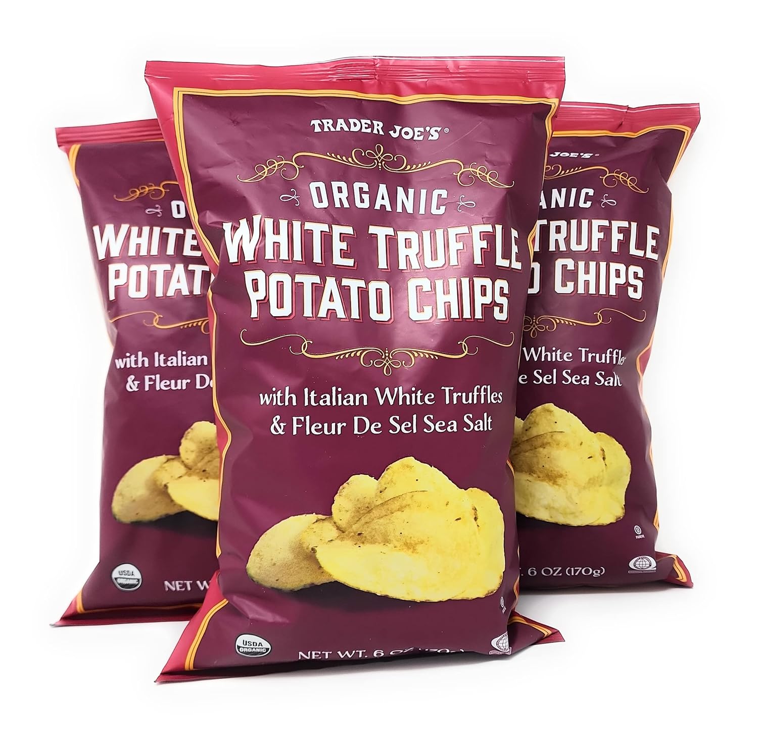Trader Joe's Organic White Truffle Potato Chips With