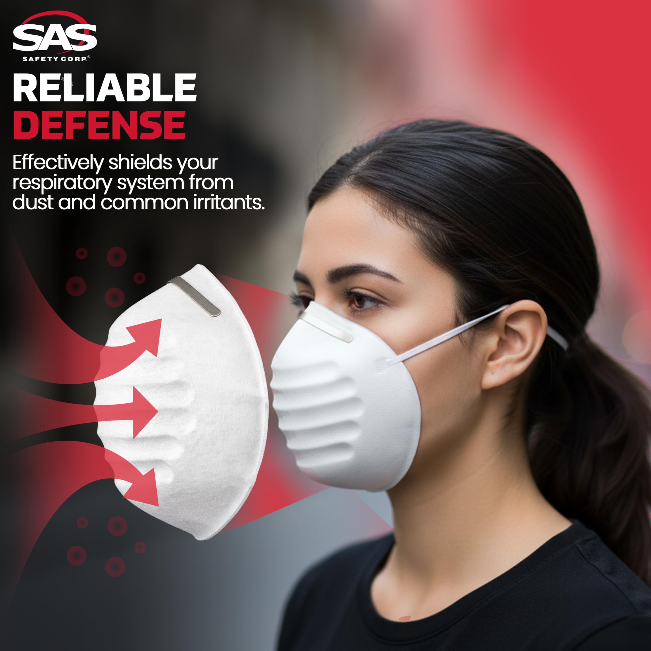 SAS Safety 2985 Non-Toxic Dust Mask Box of 50 : Amazon.ca: Video Games