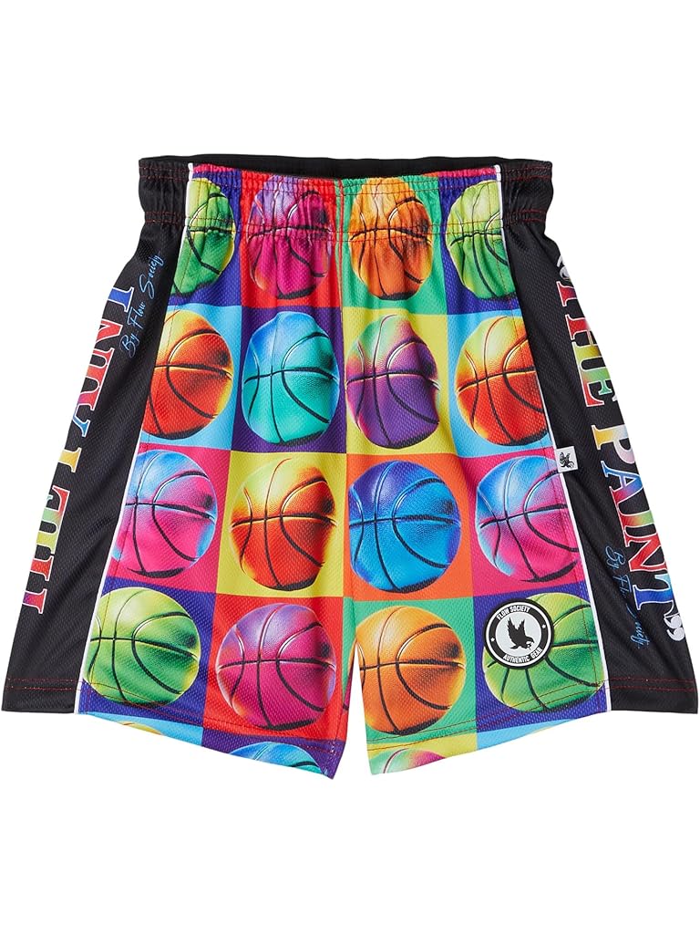 Multi FLOW SOCIETY Boys Basketball Pop Art Shorts (Little Kid/Big Kid)