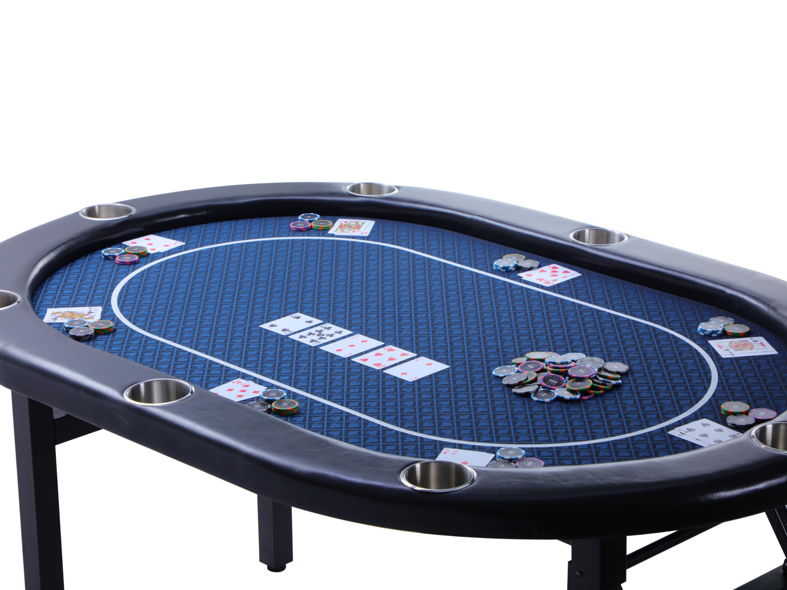 Riverboat Pro P8 Turnier-Pokertisch Speed Cloth 165 x 112cm