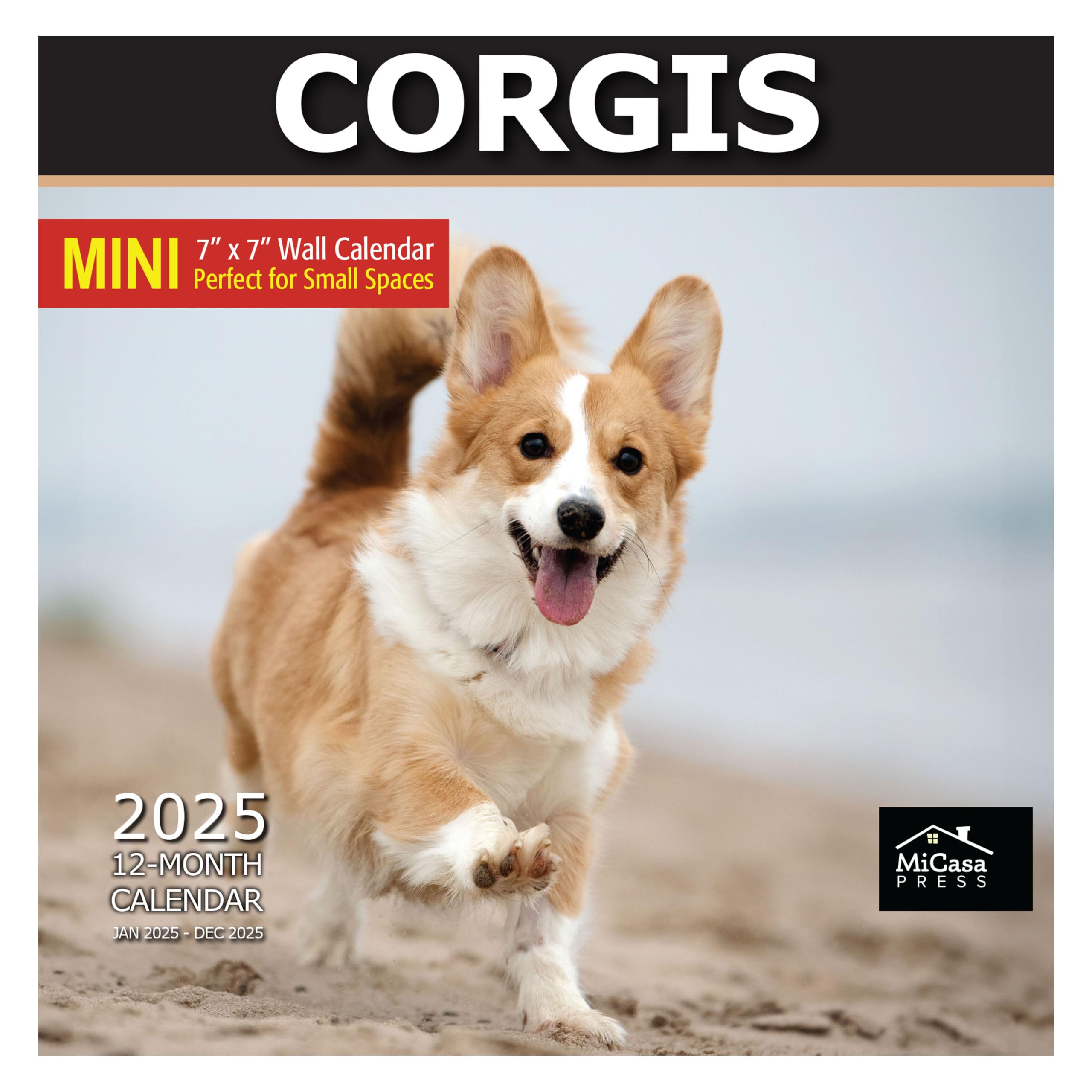 MICASA 2025 Mini Hangable Monthly Wall Calendar 7
