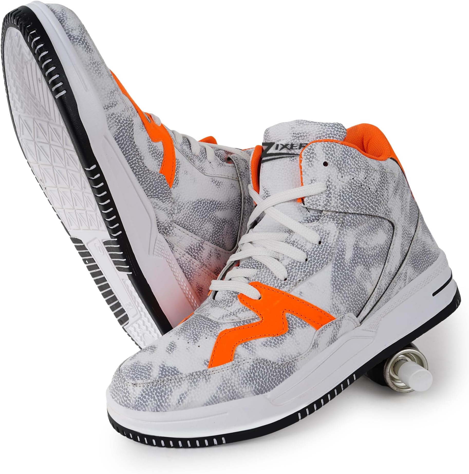 ZixerZixer Urban Retro Series Men's High Ankle Casual Shoes for Men Chunky Fashion Sneakers for Boys| Dancing Shoes High Tops for Men