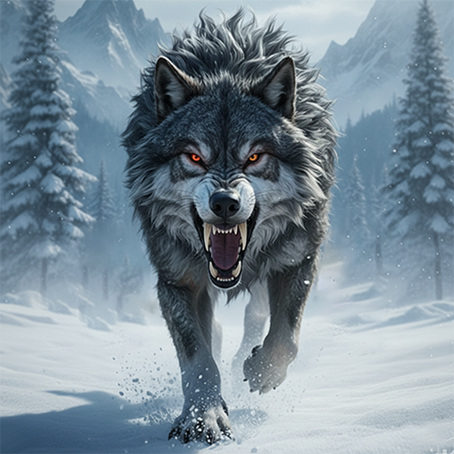 Wolf Survival Simulator 3D – Wild Animal Life Open World 3D Wolf Game