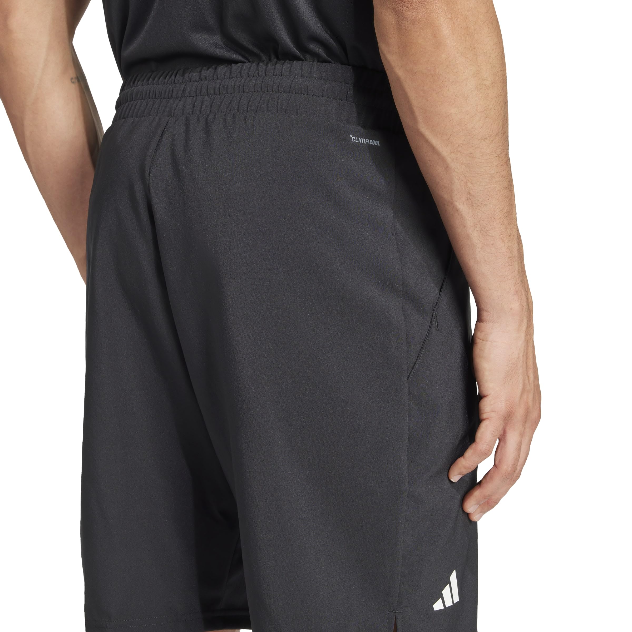 adidas Herren Club Tennis Climacool 3-Stripes Shorts, Black, M 9 inch