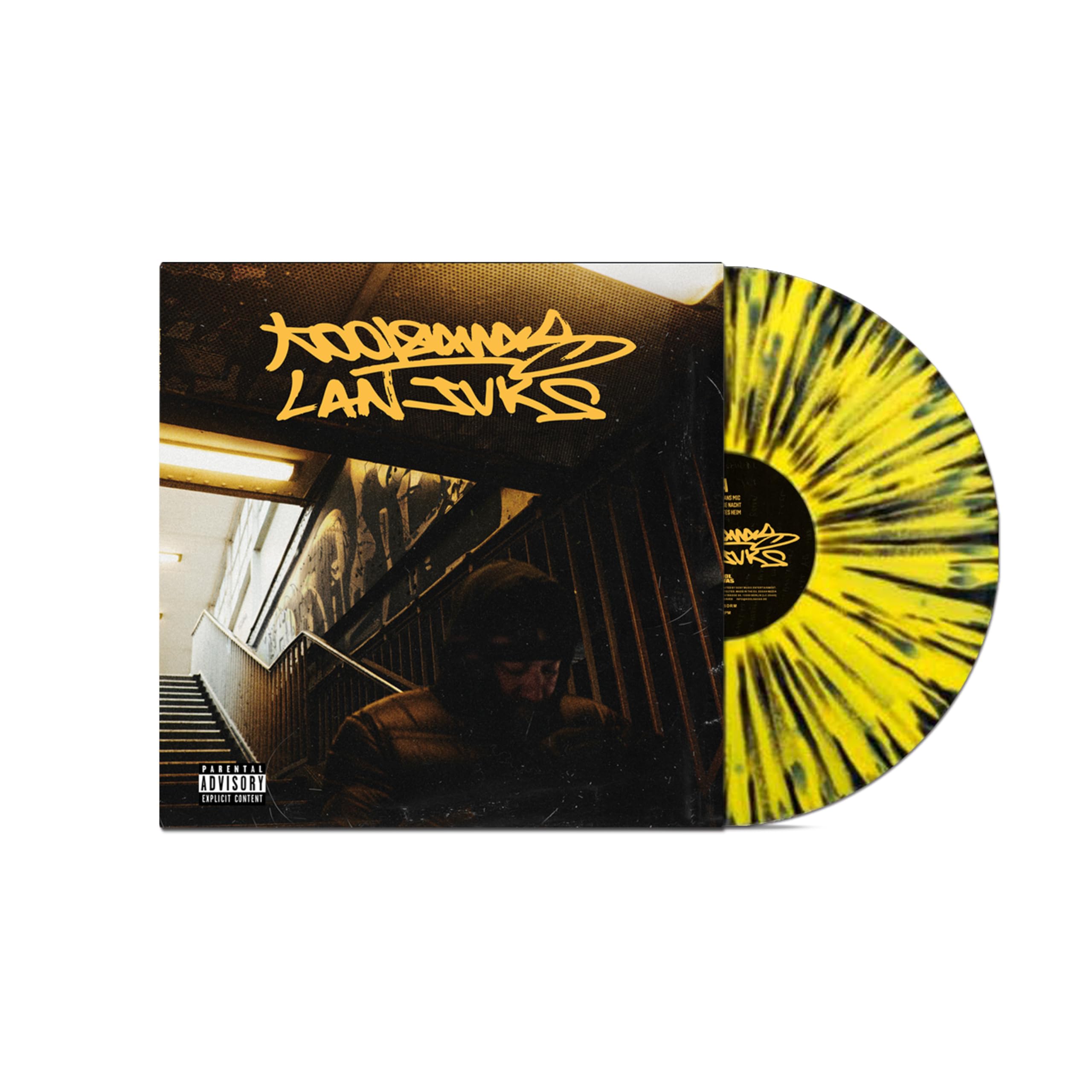 Lan Juks - Ltd. Doppel-Vinyl / Splatter - gelb/schwarzexplicit_lyrics