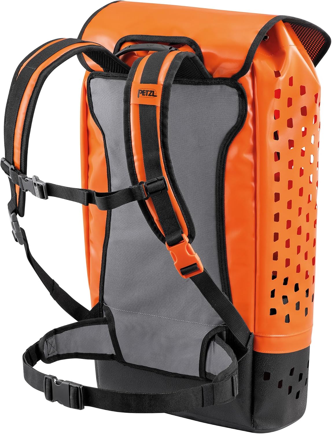 PETZL Pack ALCANADRE GUIDE 45L - Orange/Black 45 liters