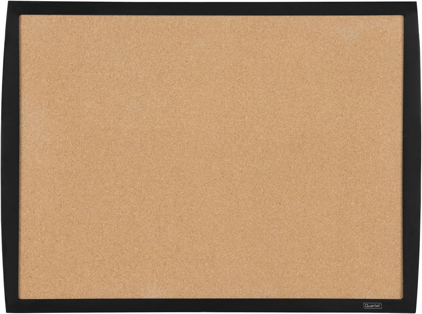 Quartet Cork Bulletin Board, 17"x23", Black Frame (33271-BK)