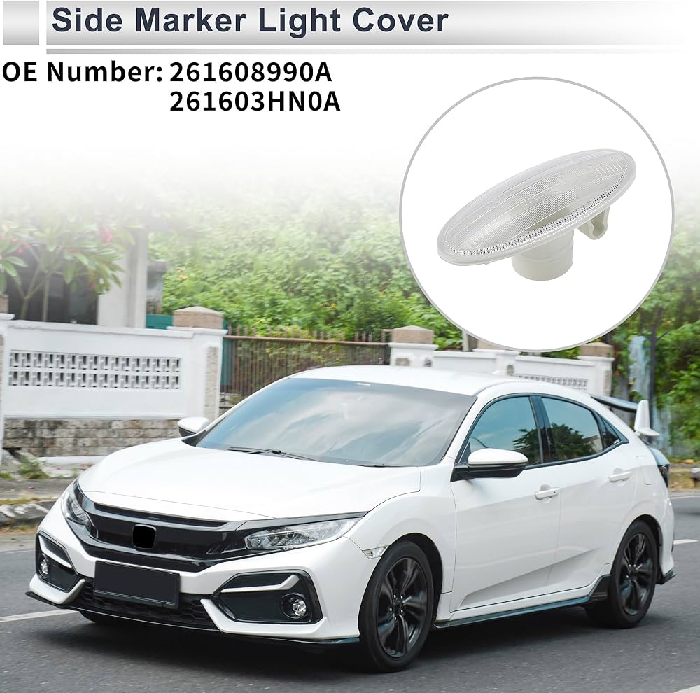 Amazon.com: RATCHROLL Left/Right Side Marker Light Cover for