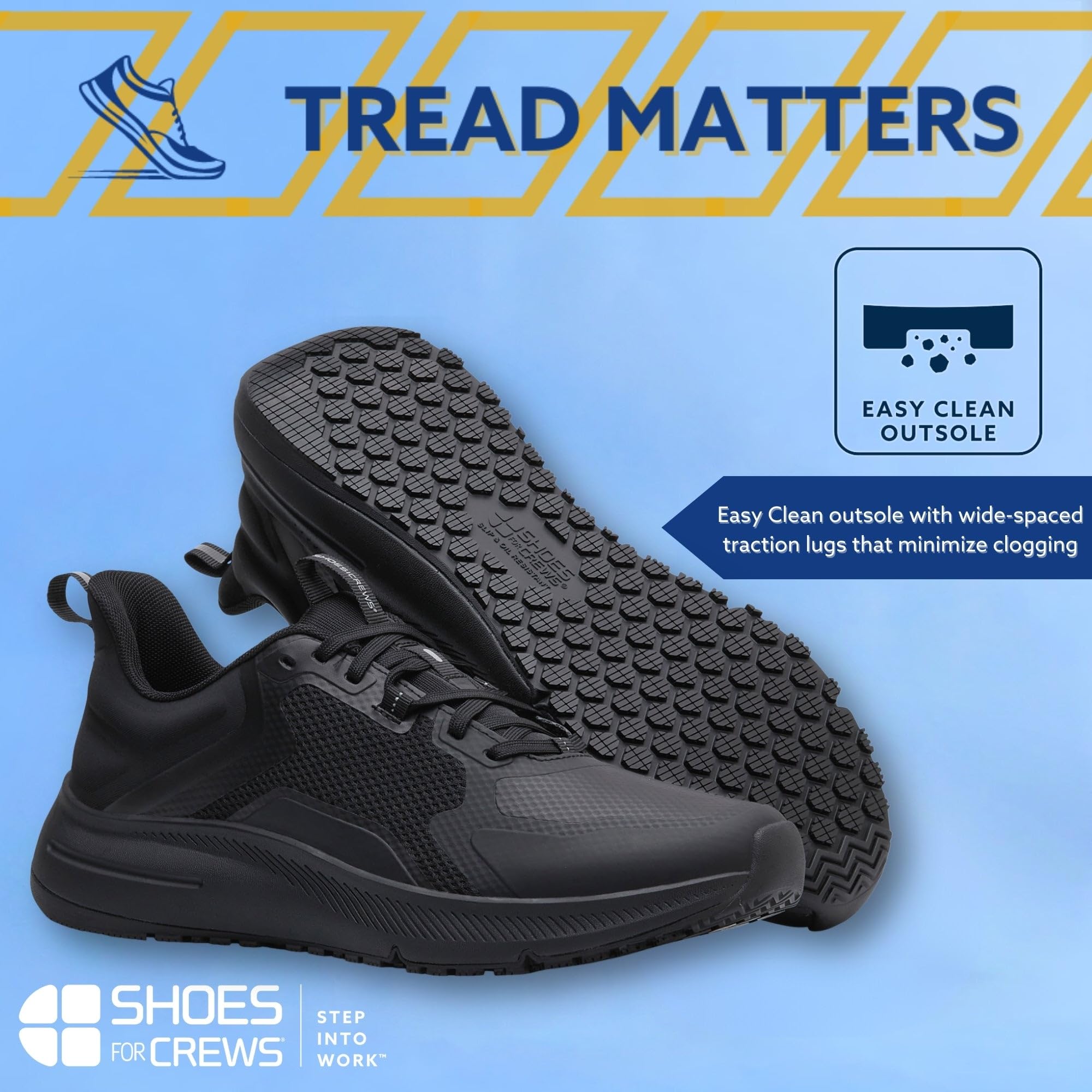 Shoes for Crews Crossing Men, Zapatillas Hombre