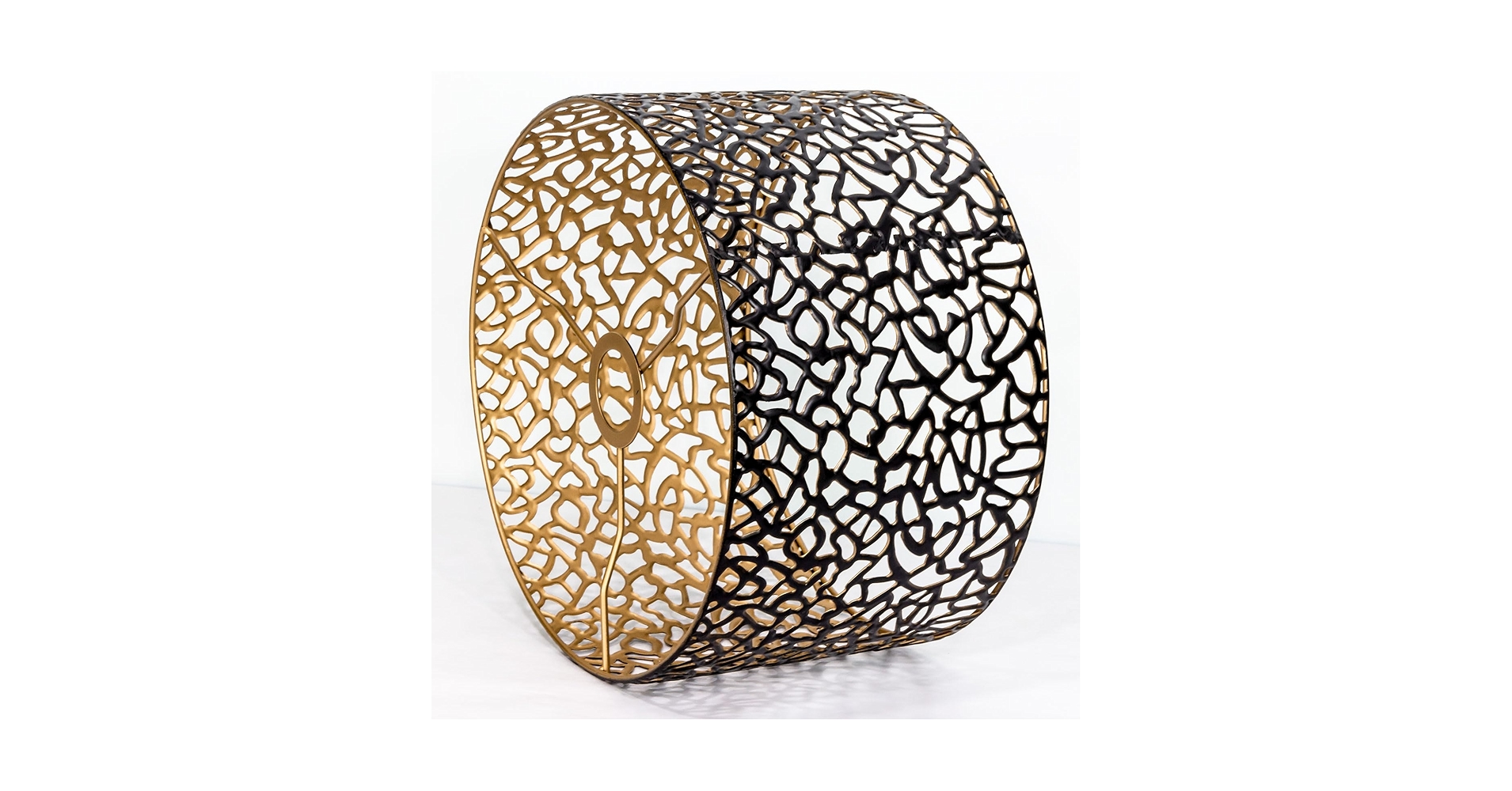 Osasy Metal drum lampshade, Unique Moroccan Iron Lamp Shades