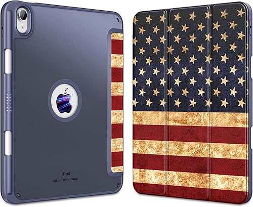 Miniatura 12 de VIKESI - Funda para iPad (A16) 11 pulgadas 2025 y iPad 10ª generación 10.9 pulgadas 2022, con parte trasera transparente y marco de TPU a prueba