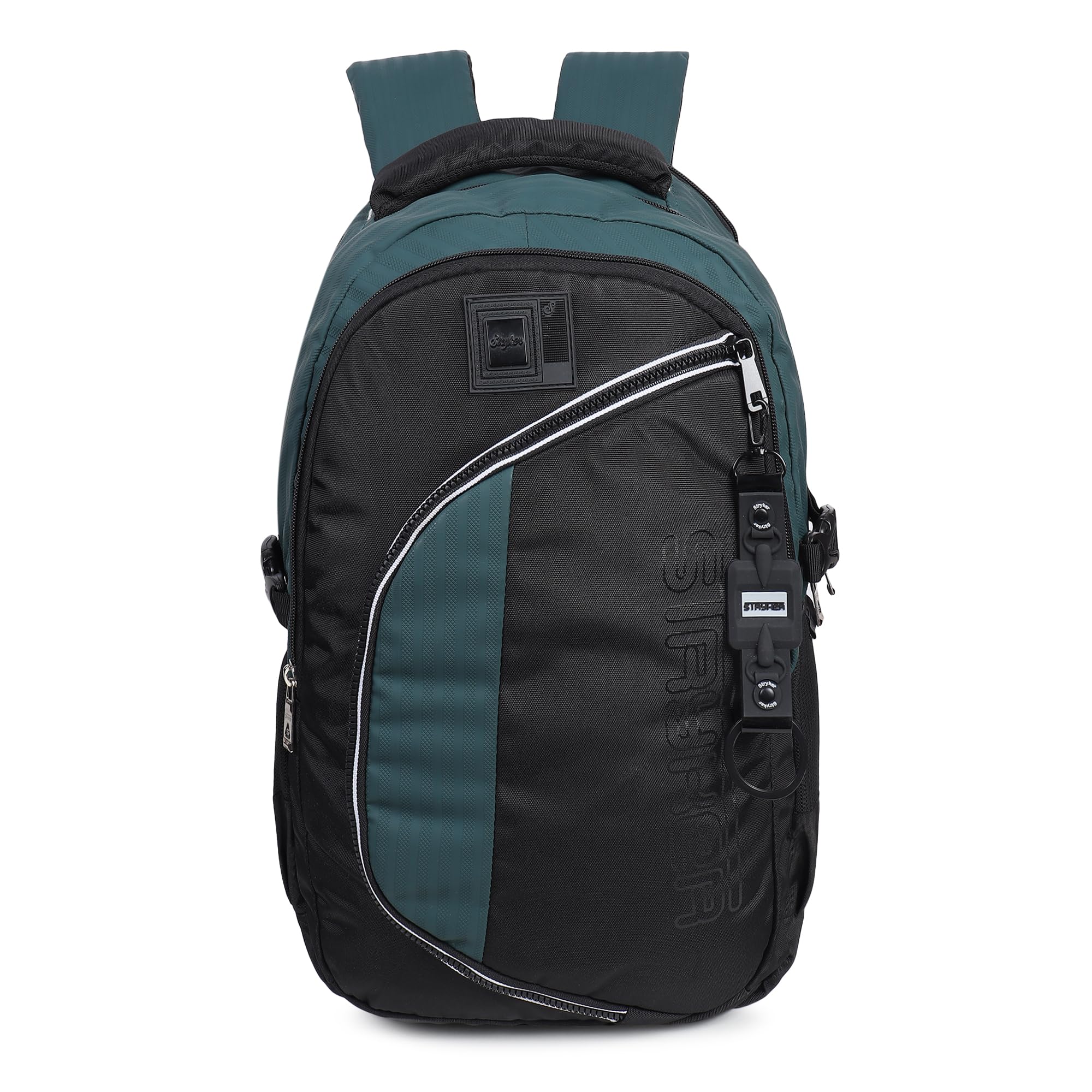 Stryker Unisex School College Office Laptop Bag 19 inch | School Bags for Boys & Girls with Small Pockets & Laptop Compartment | Travel/Business/College Bookbags (Olive green) (B0D9K4HK94) Amazon Price History, Amazon Price Tracker