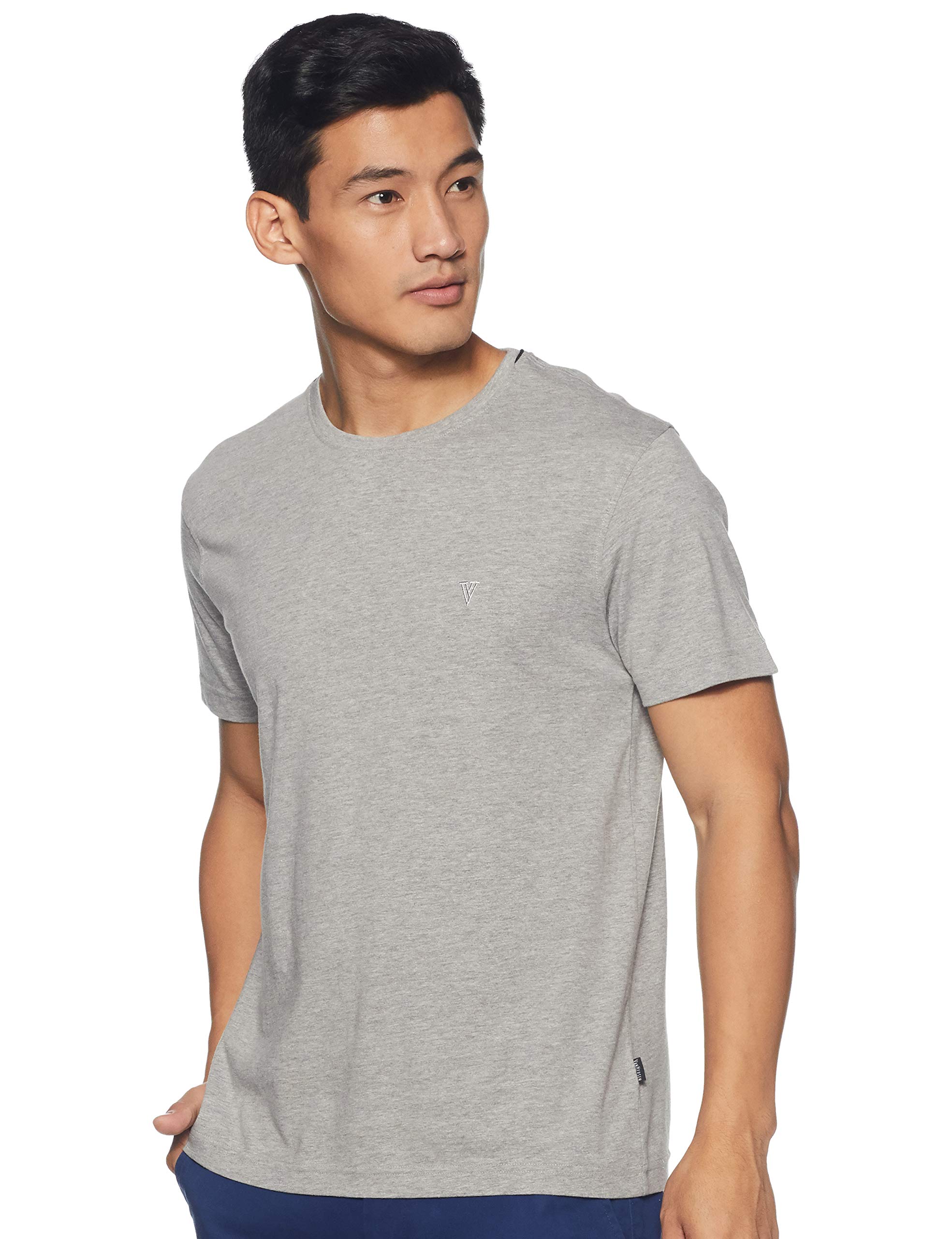 Men Athleisure Regular Fit T-Shirt - Cotton Rich - Smart Tech, Easy Stain Release, Anti Stat, Ultra Soft, Moisture Wicking