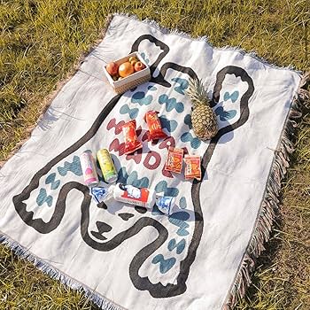 Amazon.co.jp: HUMAN MADE ヒューマンメイド ラグ ブランケット