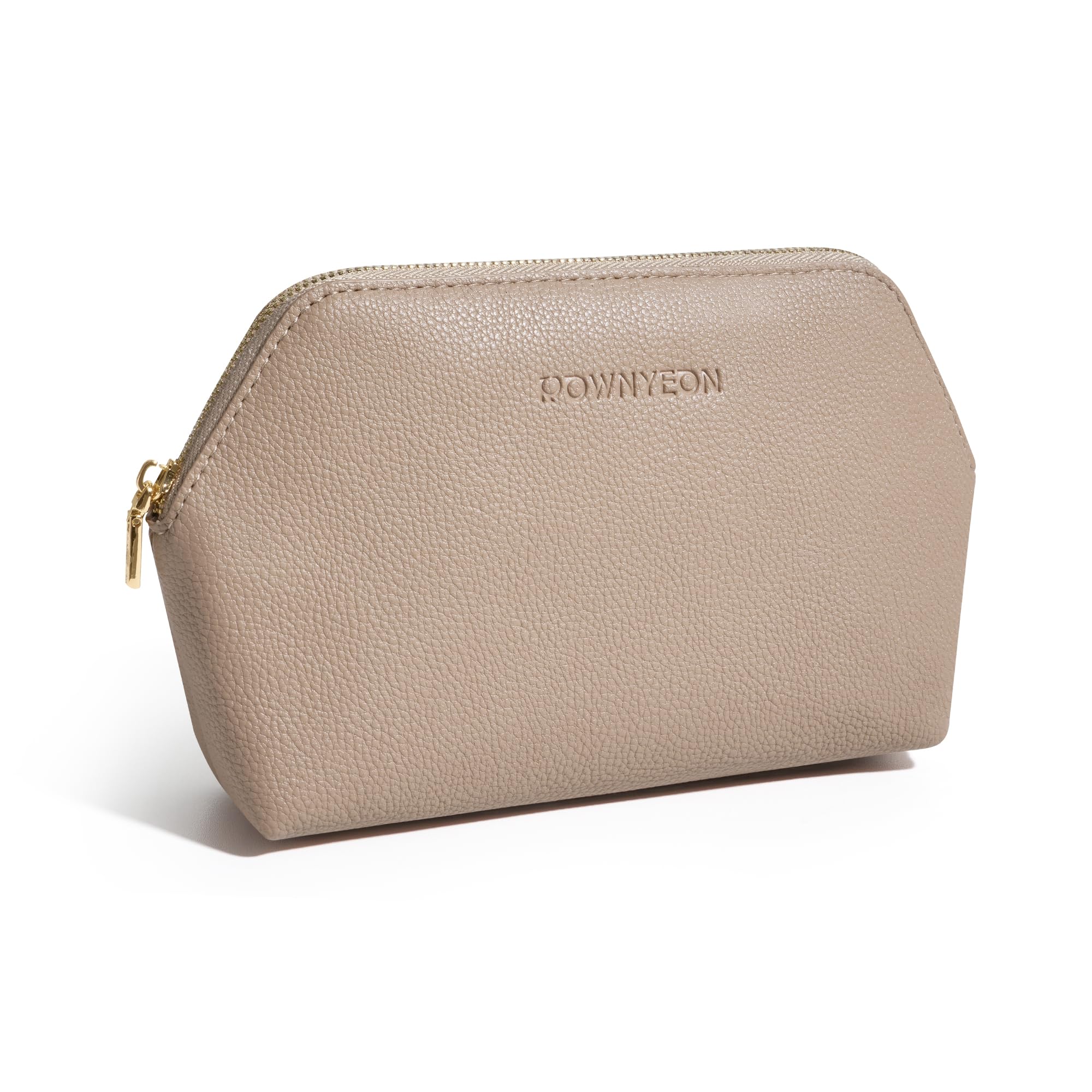 ROWNYEON Small Makeup Bag for Purse, Mini Portable Cosmetic Bags for Women, PU Leather Coin Purse Lipstick Cosmetic Accessories Organizer, Travel