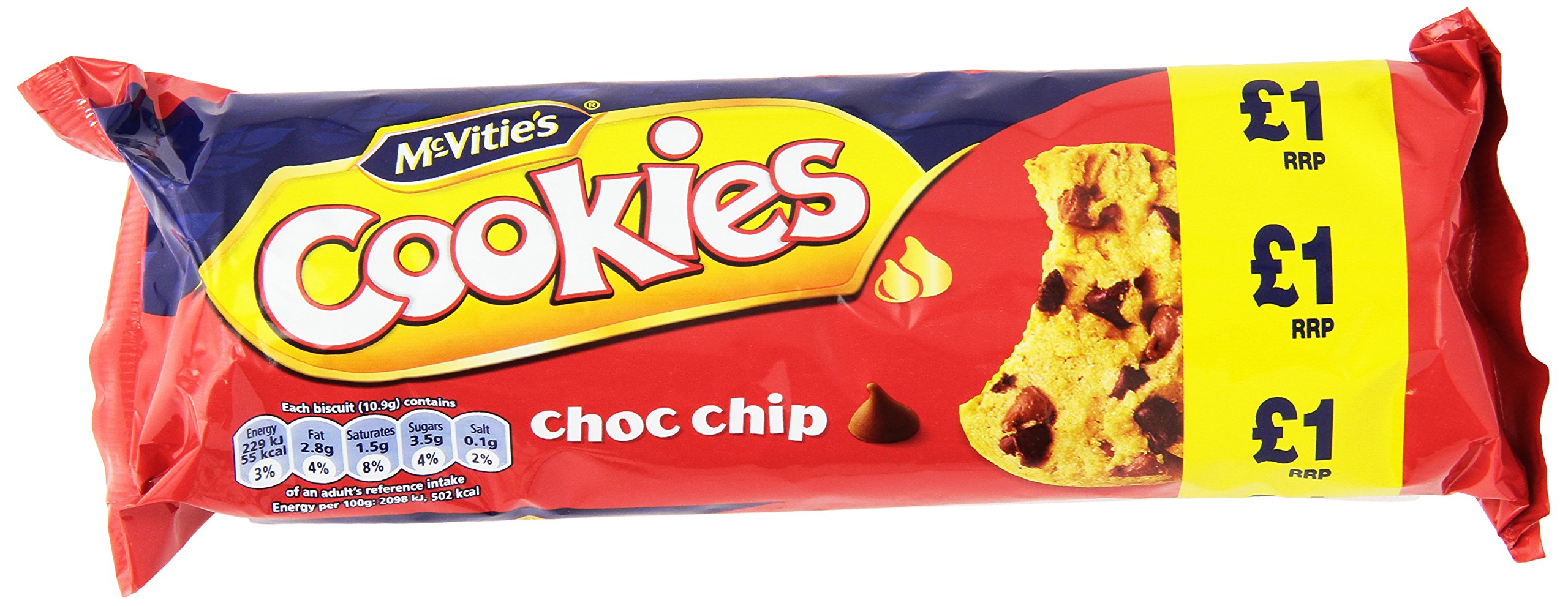 Mcvities Choc Chip Cookies 150g