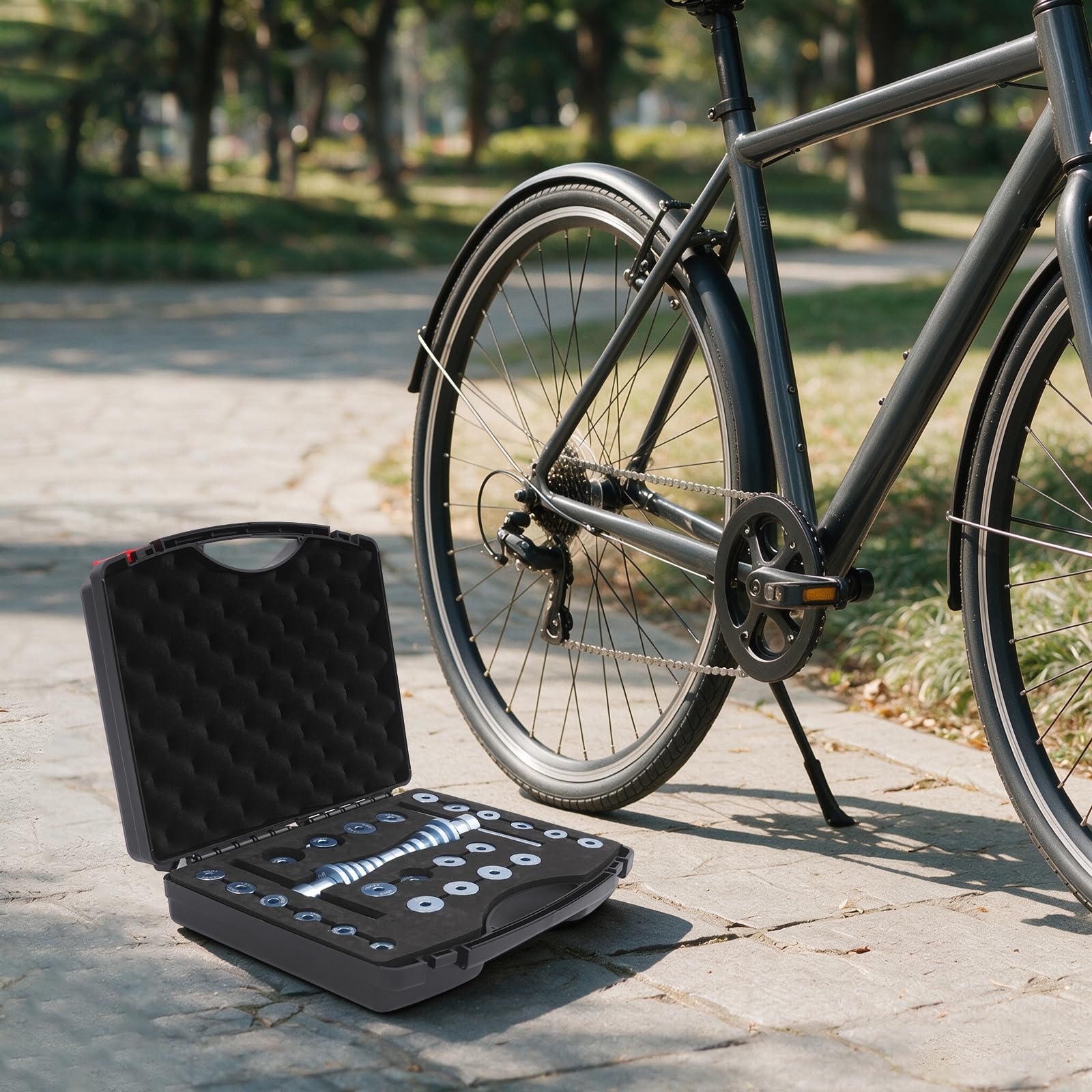 Juego de herramientas para rodamientos de bicicleta, rodamiento interno