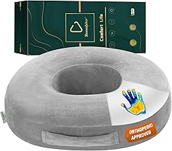 Donut Seat Cushion, Hemorrhoid Cushion for Office Chair, Ergonomic for Coccyx, Pregnancy, Postnatal, Sciatica, Coccyx
