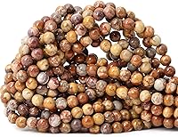 Vista 16 de Cuentas redondas sueltas de ágata estilo antiguo vena de dragón de 6mm, cuentas para diseño de joyas, 60 cuentas