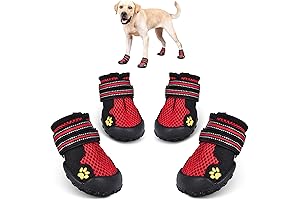 Summer Breathable Dog Boots for Summer