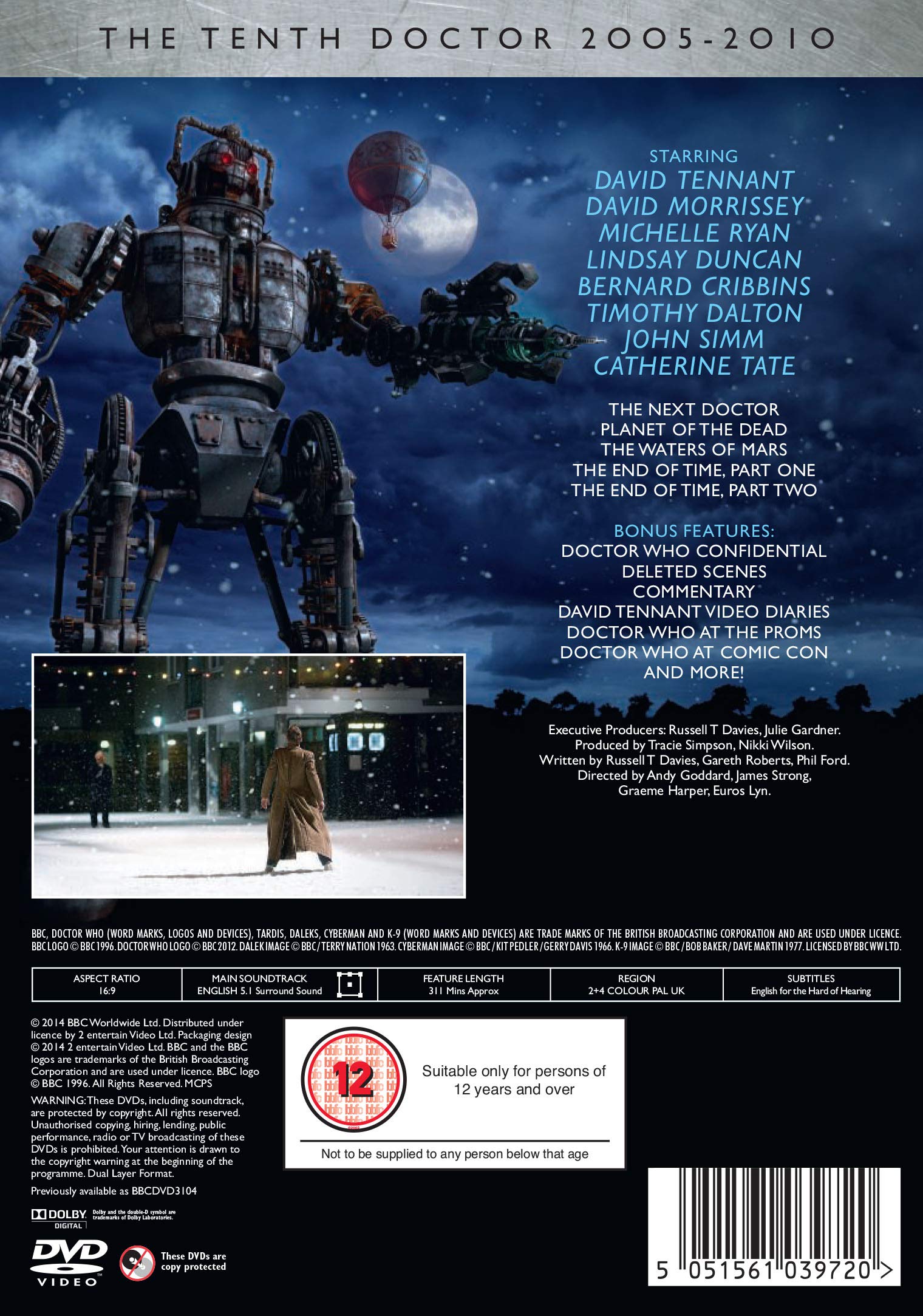 Doctor Who - Complete Specials Box Set (repack) [Edizione: Regno Unito]