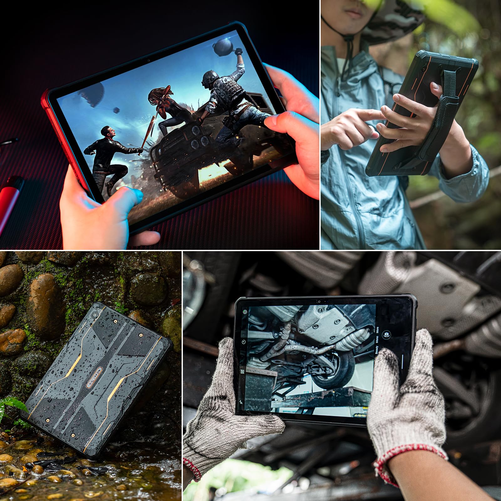 Amazon.co.jp: OUKITEL RT2 防水タブレット 20000mAh大型バッテリー 