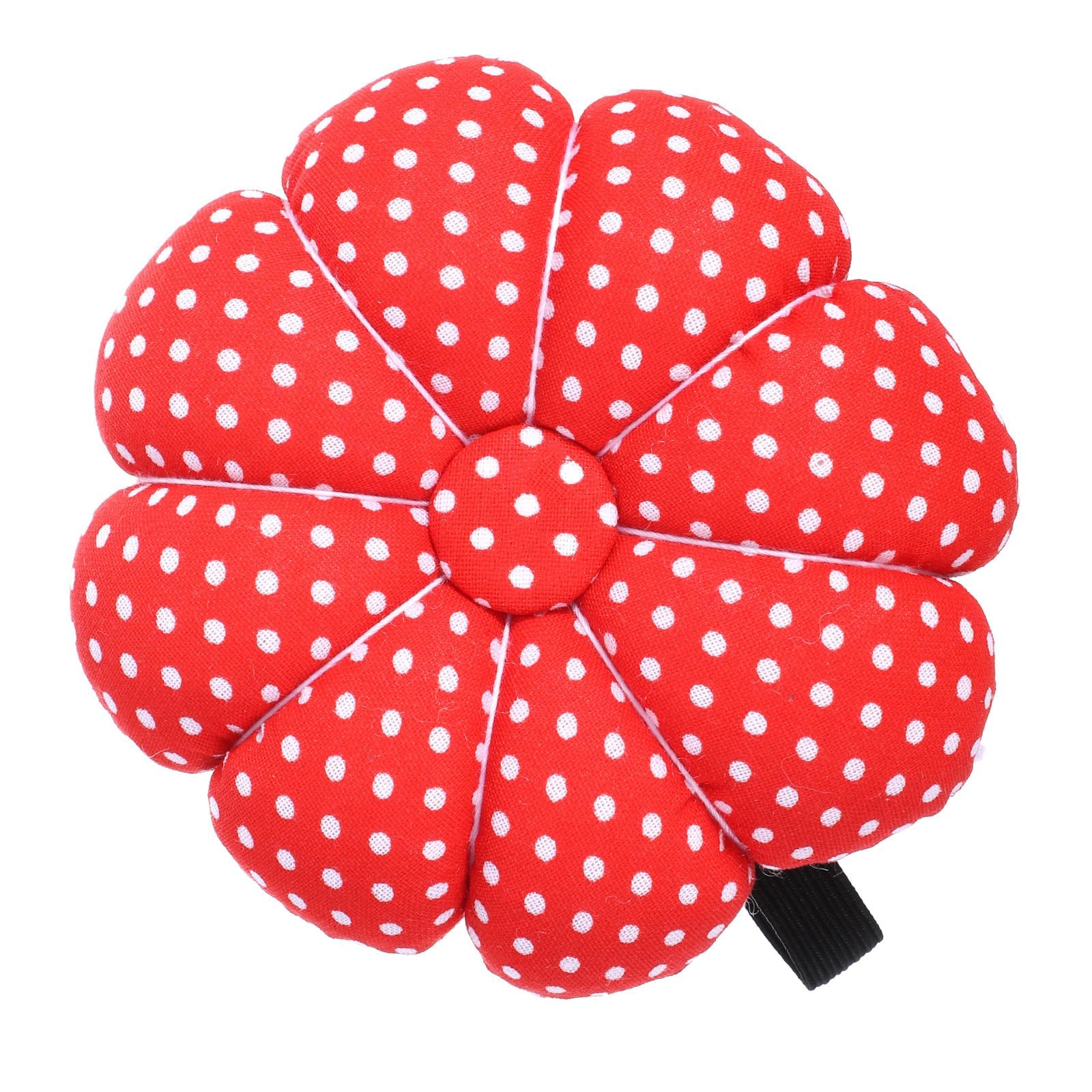 Pin Cushion, Wrist Pin Cushions for Sewing and Embroidery, Hands-Free Needlework Assistant for DIY Crafting Projects, Portable Sewing Supplies Organizer with Red Floral Design-image-25