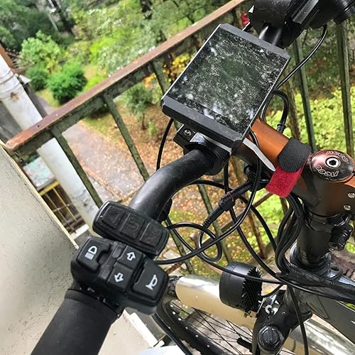 Miniatura 6 de Interruptor de bocina para faros delanteros de motocicleta, 48 V, impermeable, interruptor de encendidoapagado para scooter bicicleta eléctrica