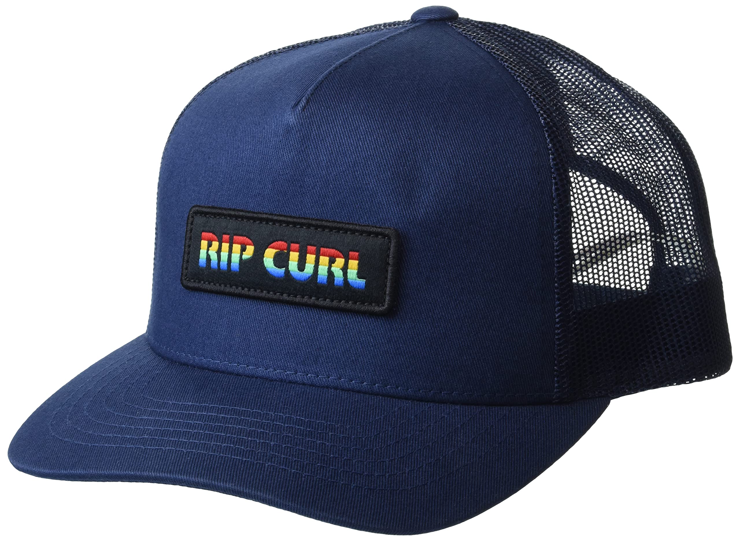 Rip Curlmens Icons Trucker Hat, Mesh Back Cap Snapback for Men, Adjustable Baseball Cap