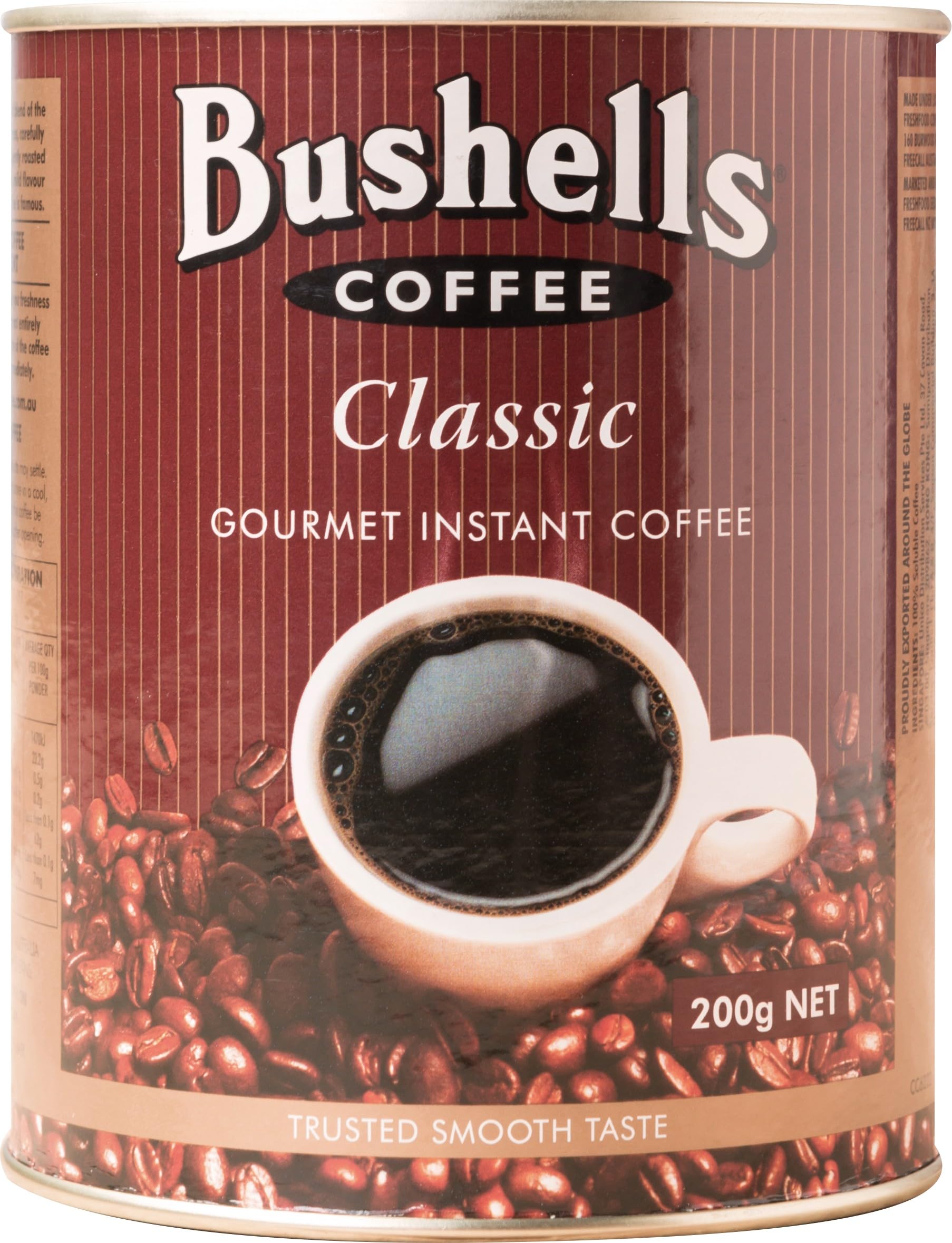 Bushells Gourmet Instant Coffee 200g