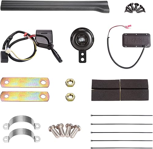 Miniatura 2 de 10L0L Kit de luces traseras para faros delanteros para Club Car DS Golf Cart, con luz bajaalta, interruptor de señal de giro, botón de bocina,