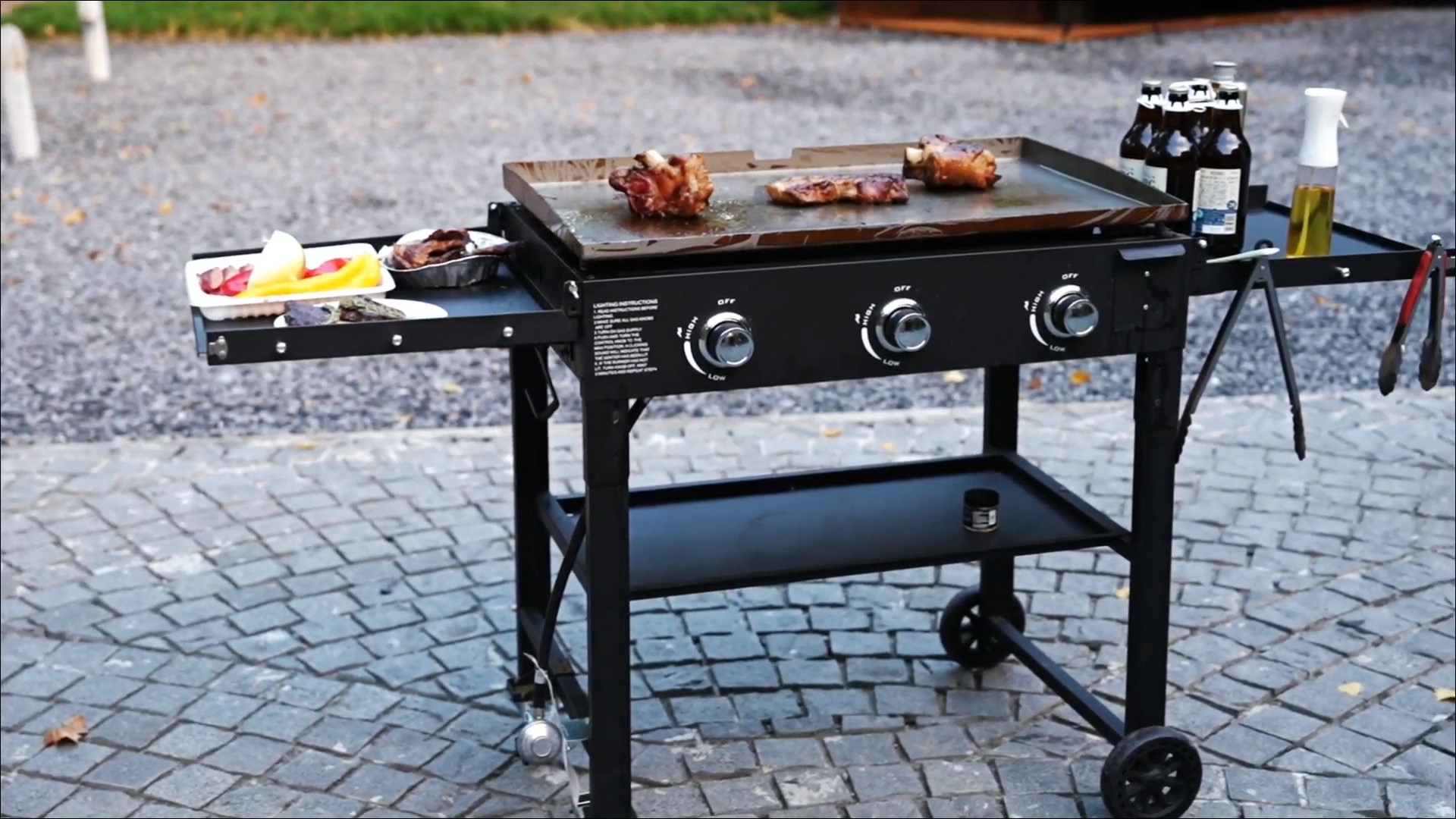 Amazon.com : BESTFIRE Foldable Flat Top Grill, Outdoor Griddle-3