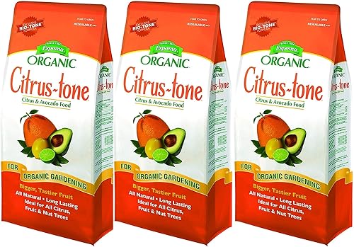 Espoma CT4 Alimento vegetal de 4 libras de tono cítrico 5-2-6 (paquete de 3)