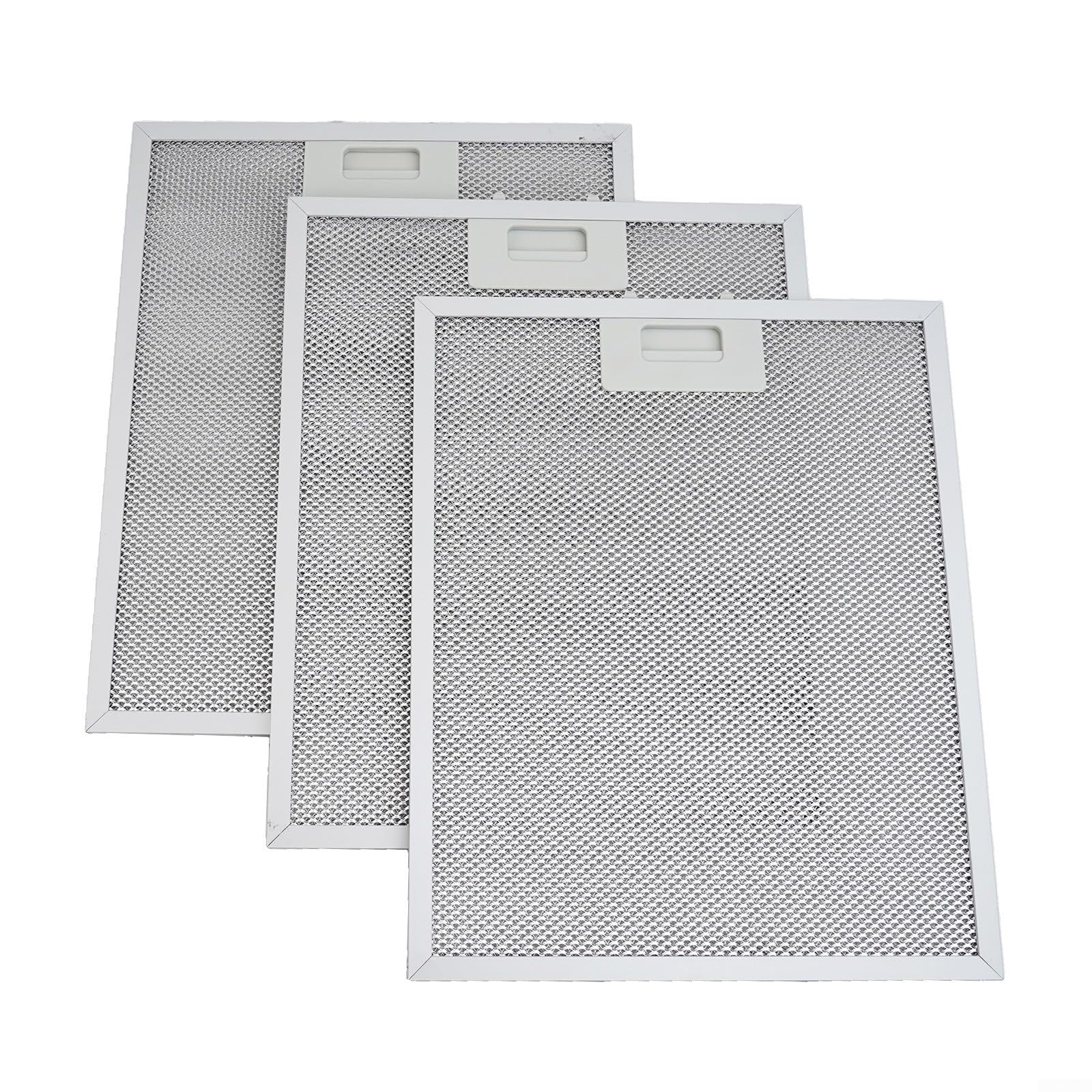 3 filtros de campana extractora de 340 x 280 mm, trampa de grasa de malla de aluminio de 5 capas para chef FHEE26A9S OR908CXA reemplazo de ventilación de cocina