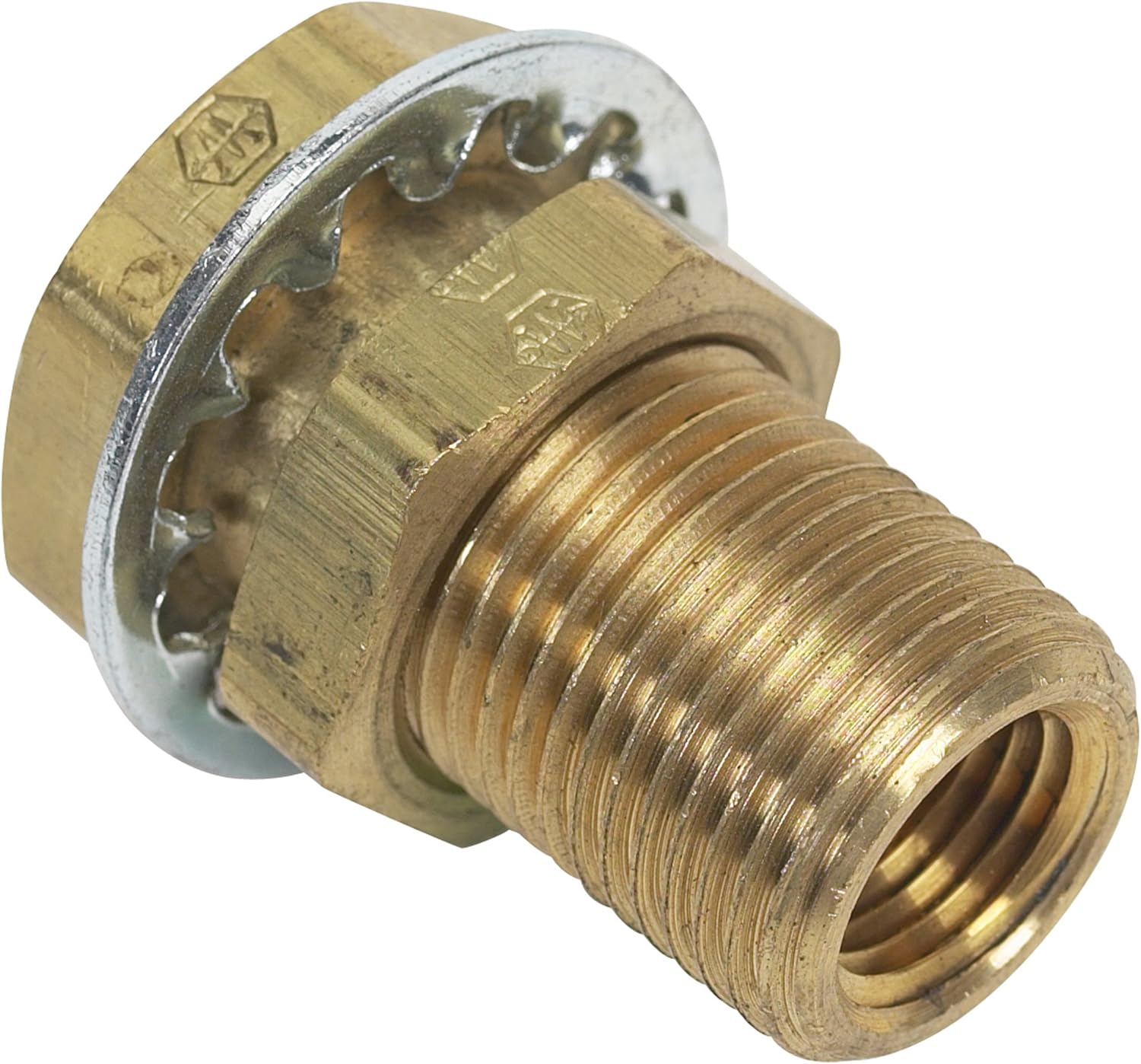Moeller Marine Products Brass Fuel Line Hose Barb (Female 1/4" NPT 1/4")